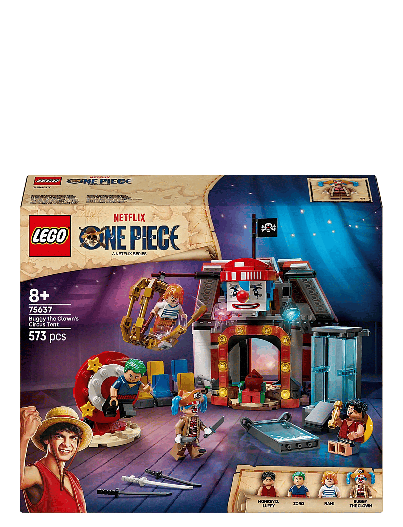 LEGO - ONE PIECE Buggy the Clown’s Circus Tent Model Building Kit 75637 - lego super heroes - multi - 5