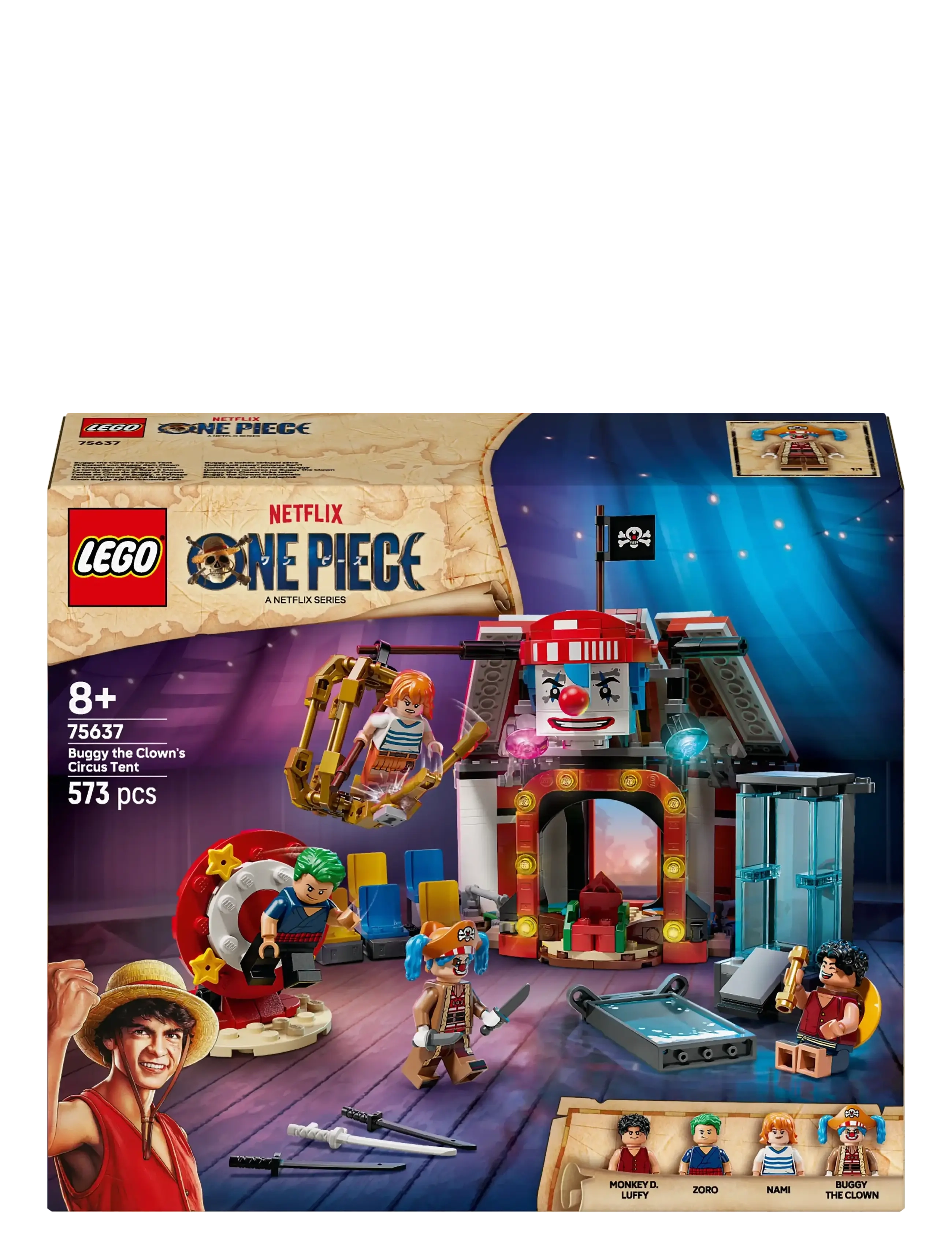 LEGO - ONE PIECE Buggy the Clown’s Circus Tent Model Building Kit 75637 - verjaardagscadeaus - multi - 5