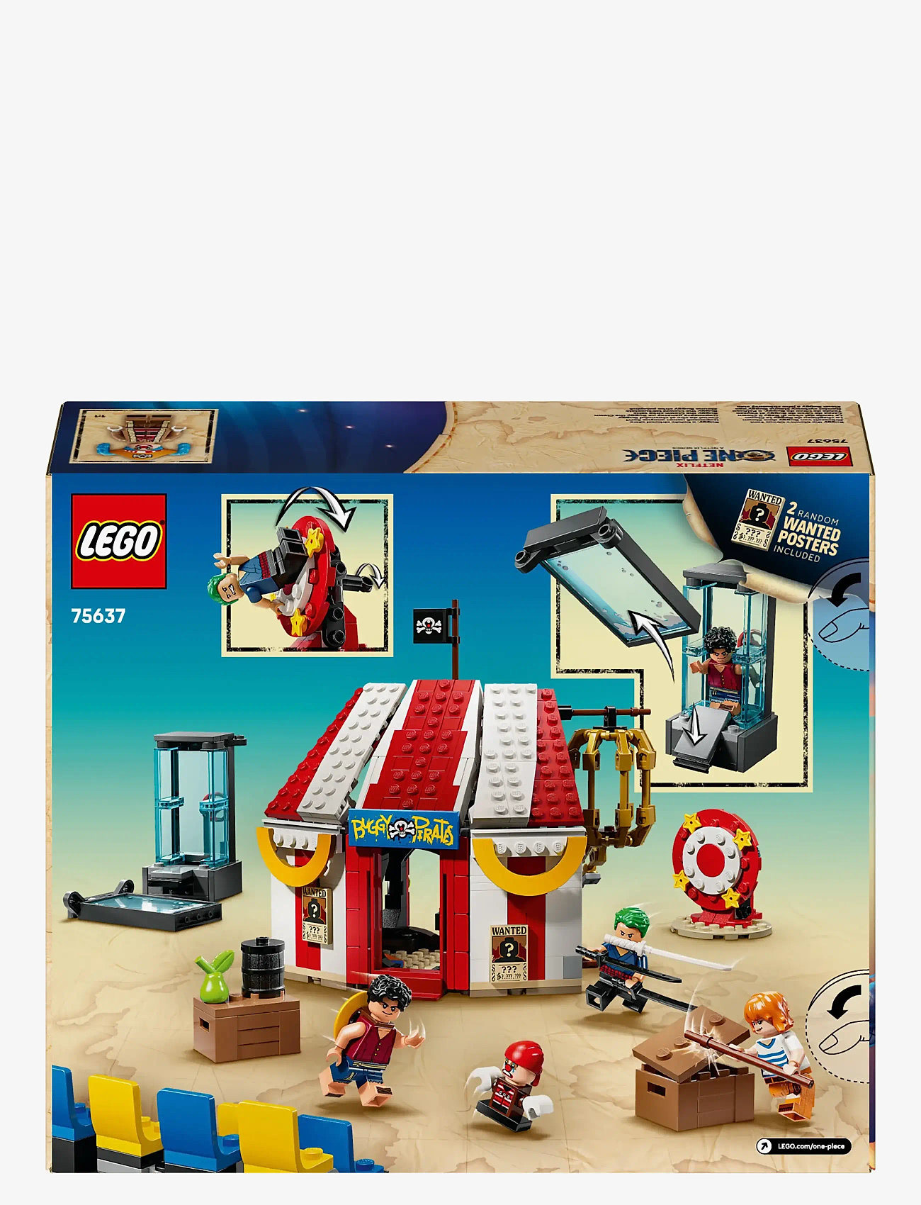 LEGO One Piece Buggy The Clown's Circus Tent Model Building Kit