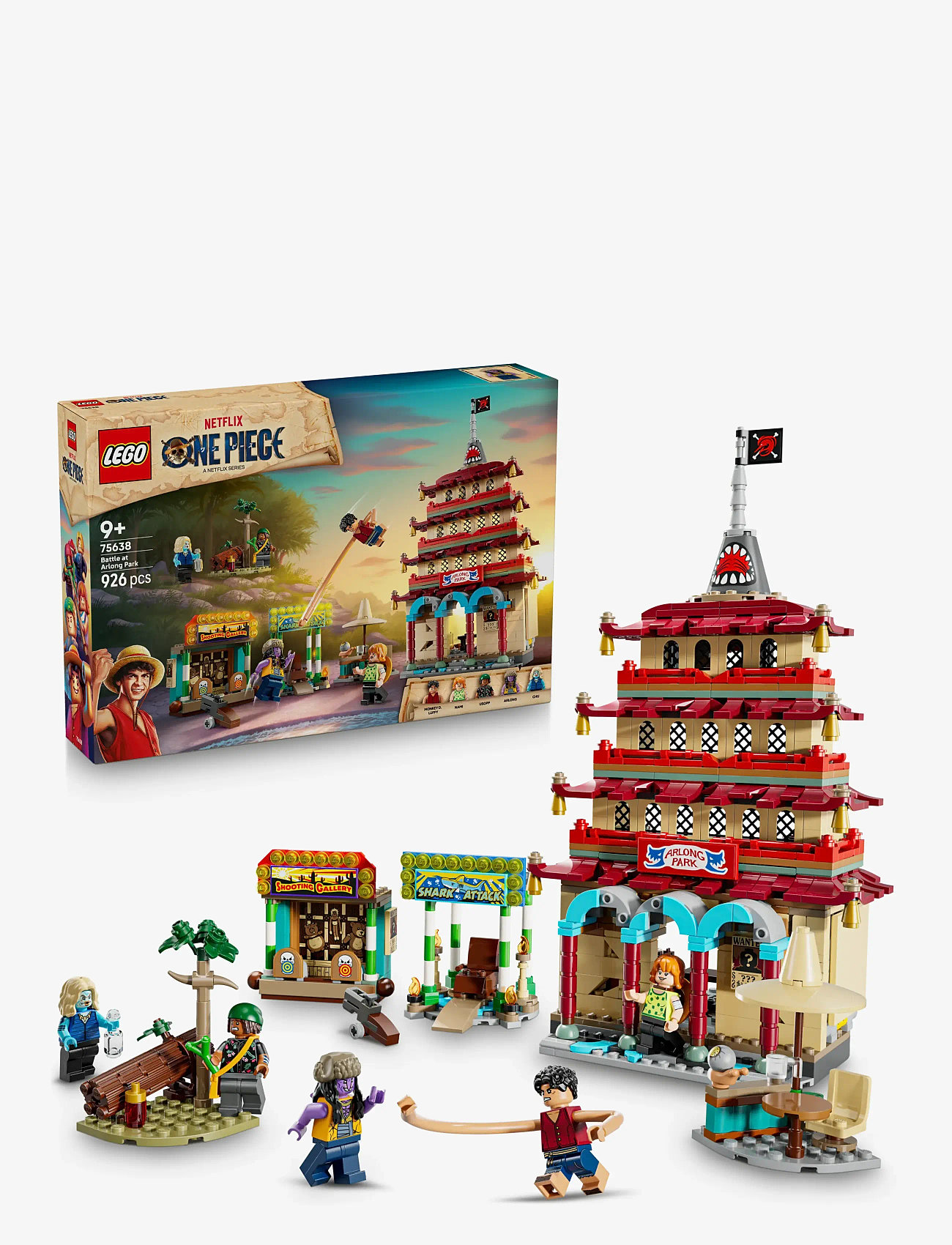 LEGO - ONE PIECE Battle at Arlong Park Interactive Pirate Toy Building Set 75638 - lego super heroes - multi - 0