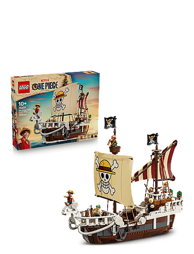 One Piece The Going Merry Pirate Ship, Boat Set Building Toy