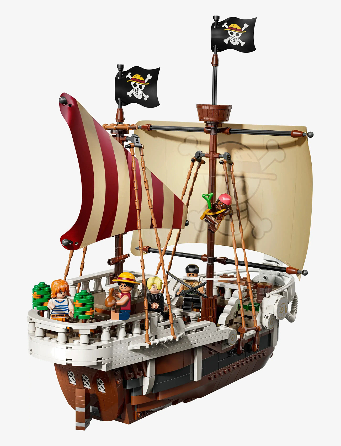 LEGO - ONE PIECE The Going Merry Pirate Ship, Boat Set Building Toy 75639 - lego super heroes - multi - 2