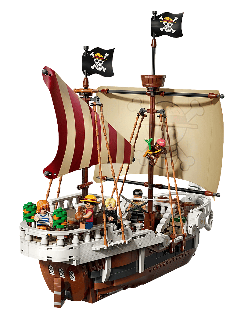 LEGO - ONE PIECE The Going Merry Pirate Ship, Boat Set Building Toy 75639 - lego super heroes - multi - 2