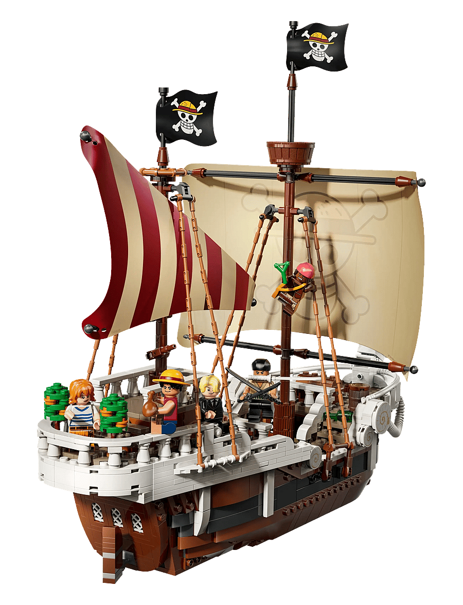 LEGO - ONE PIECE The Going Merry Pirate Ship, Boat Set Building Toy 75639 - geburtstagsgeschenke - multi - 2