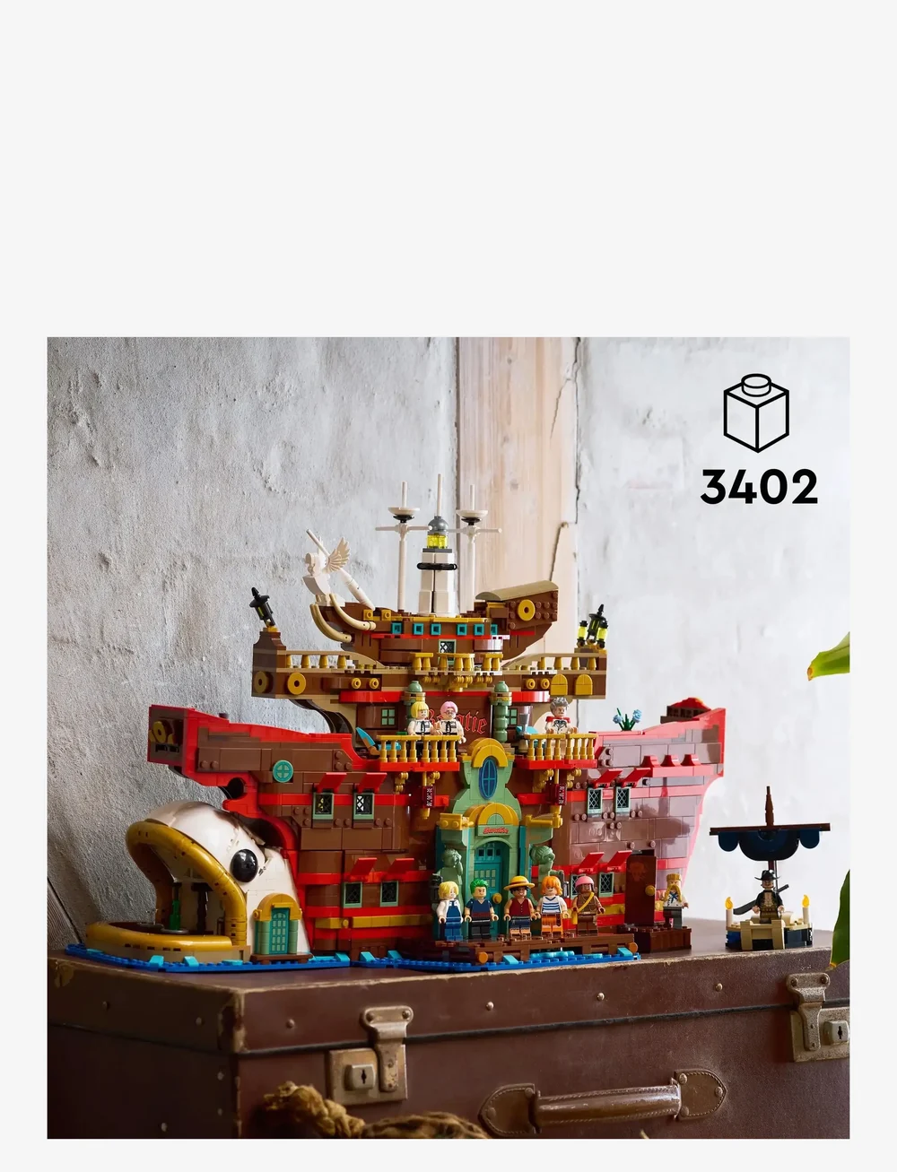 LEGO - ONE PIECE The Baratie Floating Restaurant, Anime Gift Model Kit 75640 - lego adults welcome - multi - 1