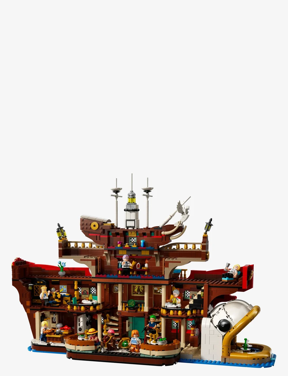 LEGO - ONE PIECE The Baratie Floating Restaurant, Anime Gift Model Kit 75640 - lego adults welcome - multi - 2