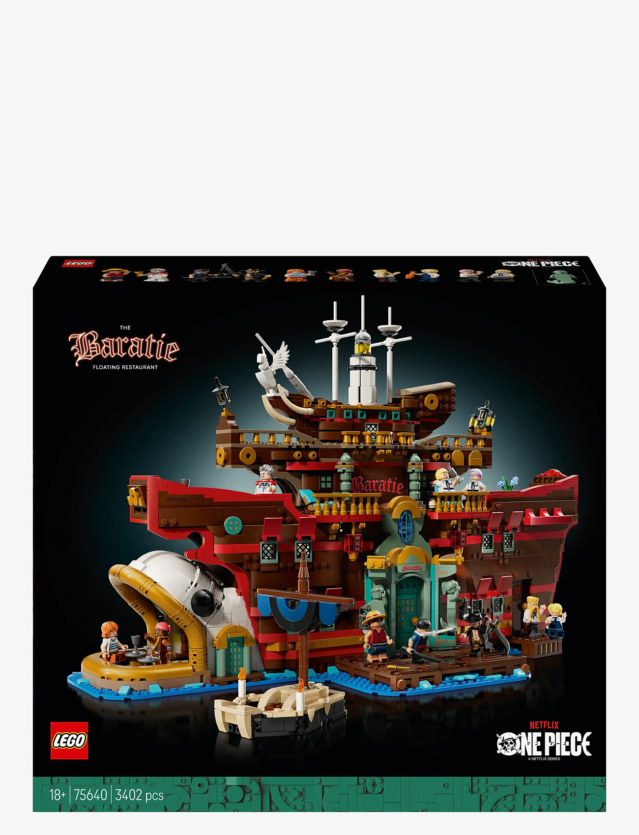 LEGO - The Baratie Floating Restaurant, Anime Gift Model Kit 75640 - lego® super heroes - multi - 3