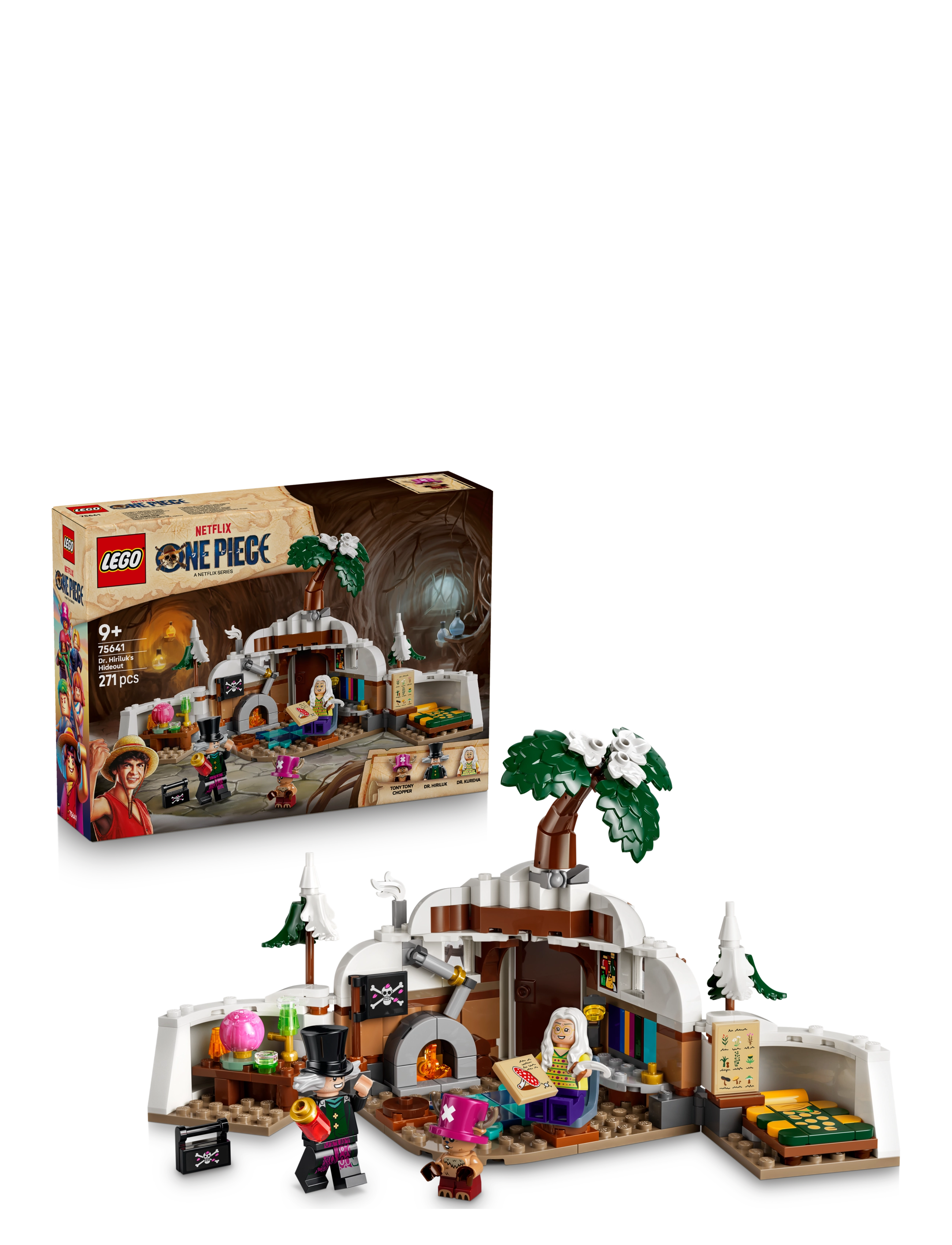 LEGO ONE PIECE Dr. Hiriluk’s Hideout and Minifigures 75641 - Ehituskomplektid - MULTI / multi