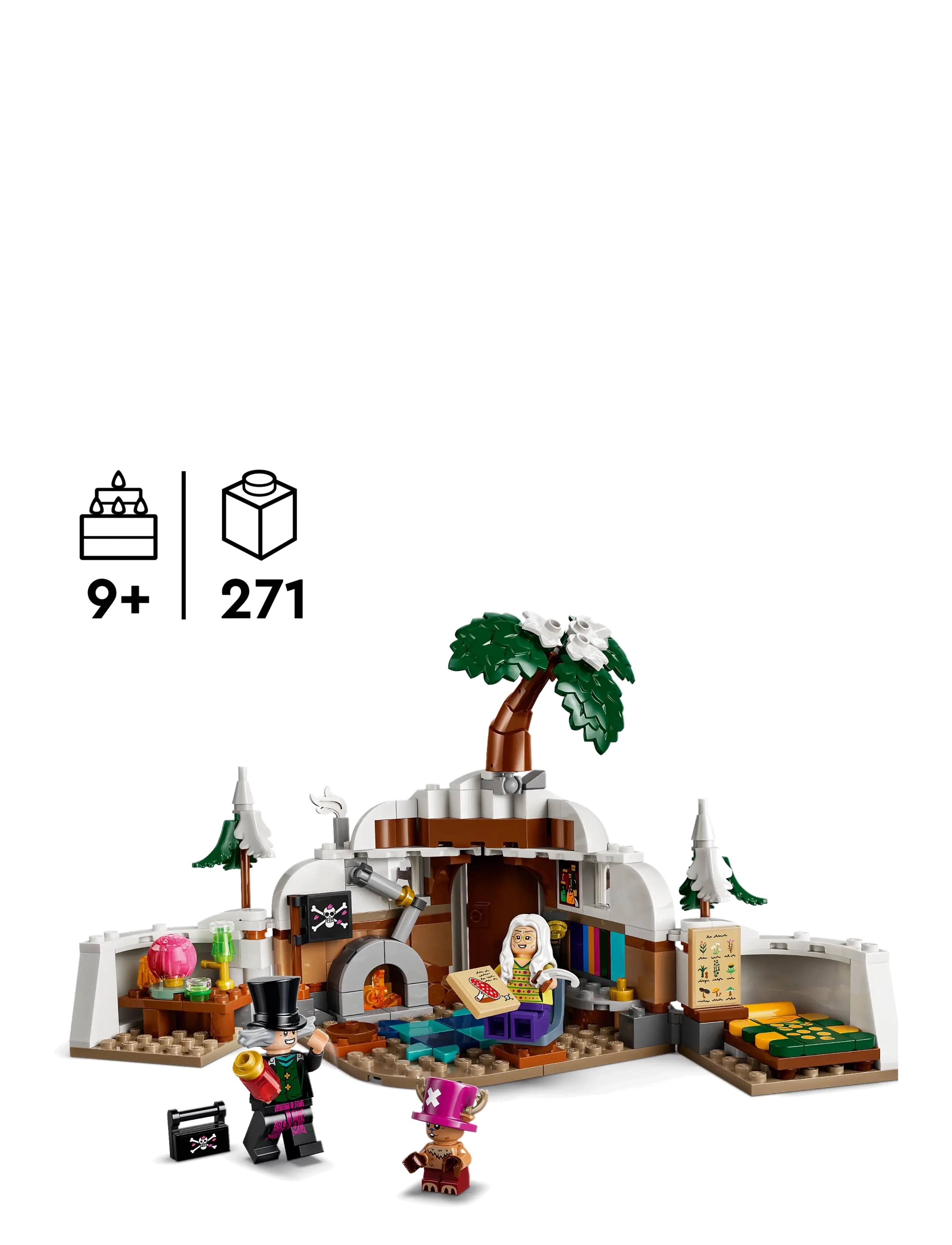 LEGO - ONE PIECE Dr. Hiriluk’s Hideout and Minifigures 75641 - multi - 1