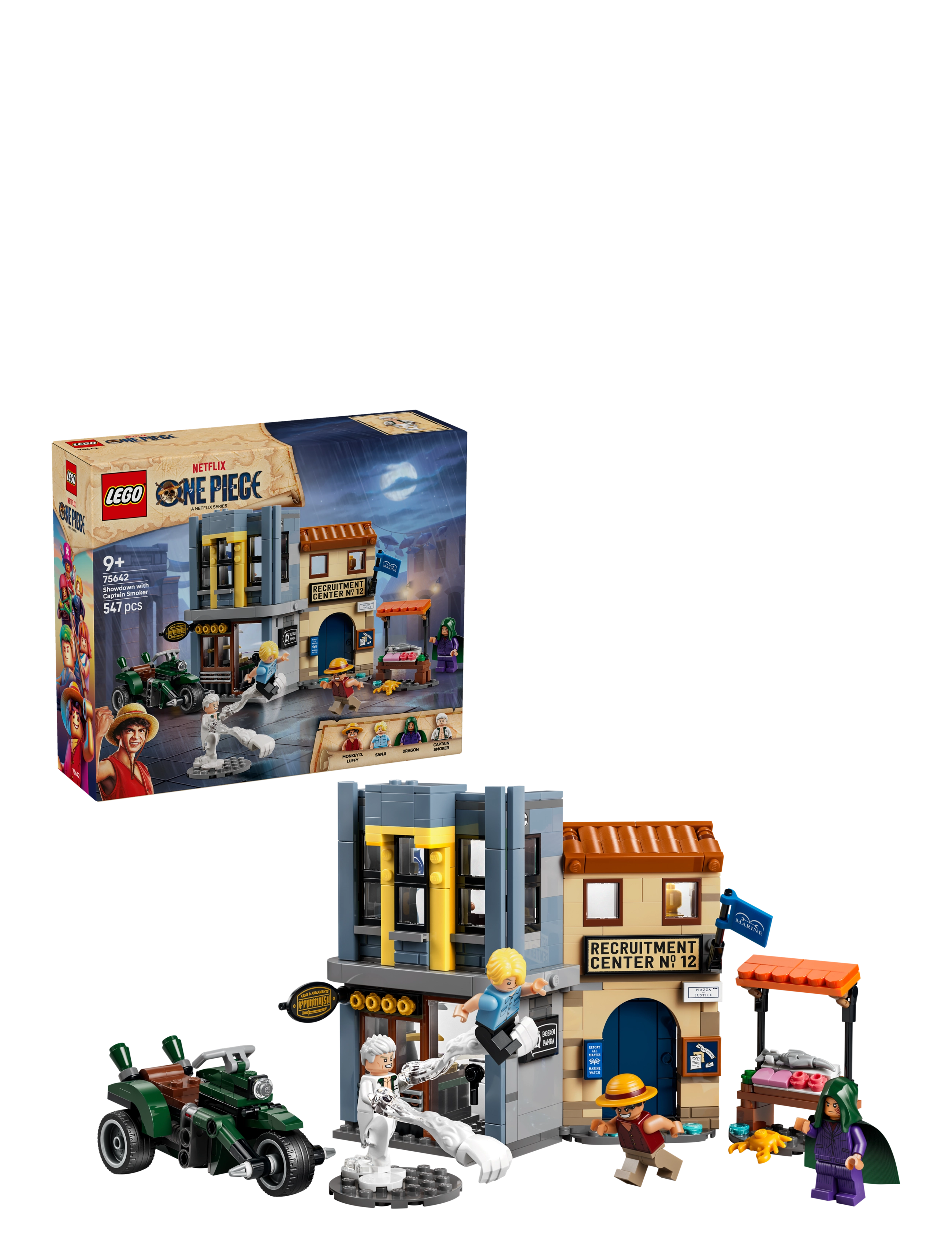 LEGO ONE PIECE Showdown with Captain Smoker Toy 75642 - Ehituskomplektid - MULTI / multi