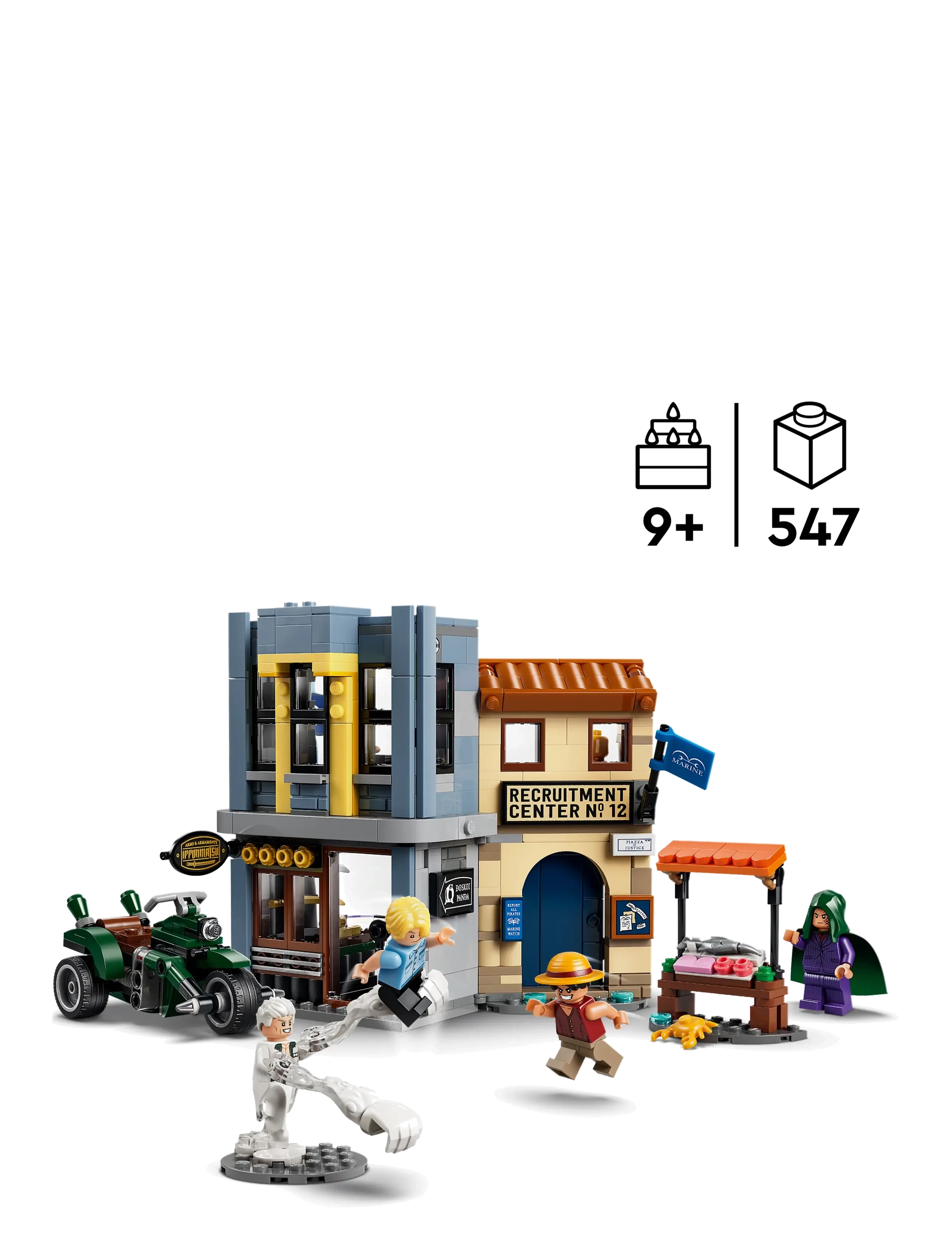 LEGO - ONE PIECE Showdown with Captain Smoker Toy 75642 - multi - 1