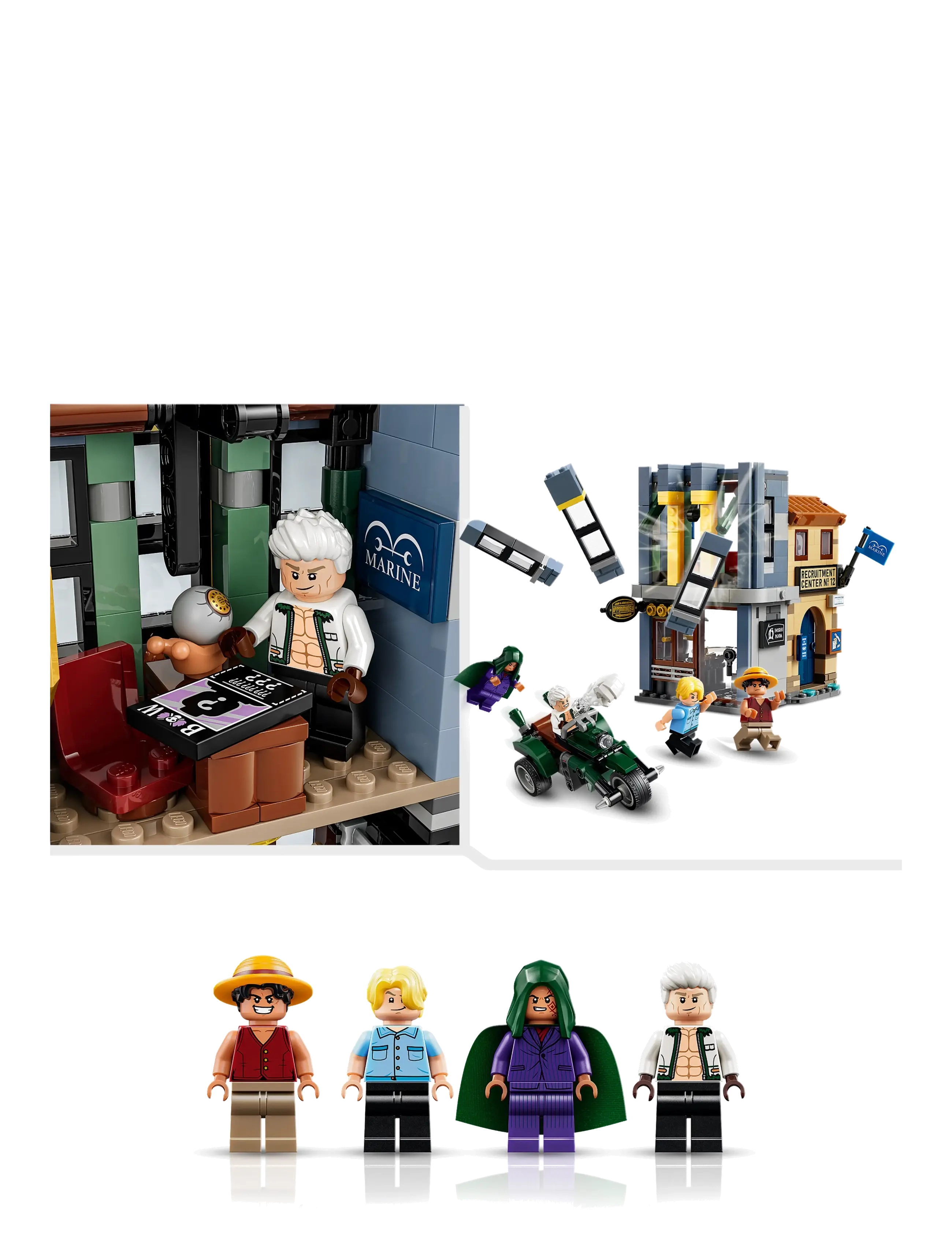 LEGO - ONE PIECE Showdown with Captain Smoker Toy 75642 - multi - 4