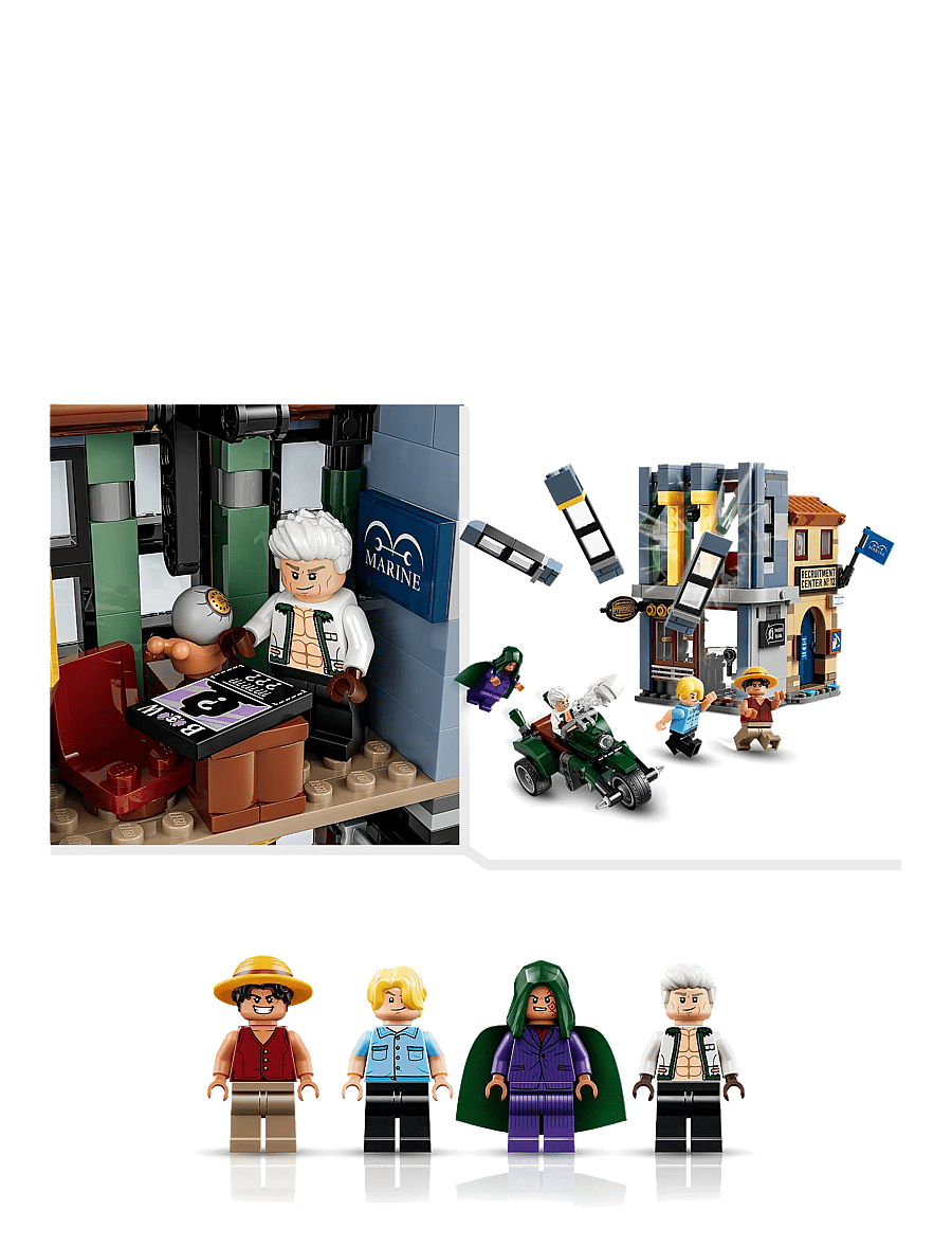 LEGO - ONE PIECE Showdown with Captain Smoker Toy 75642 - multi - 4