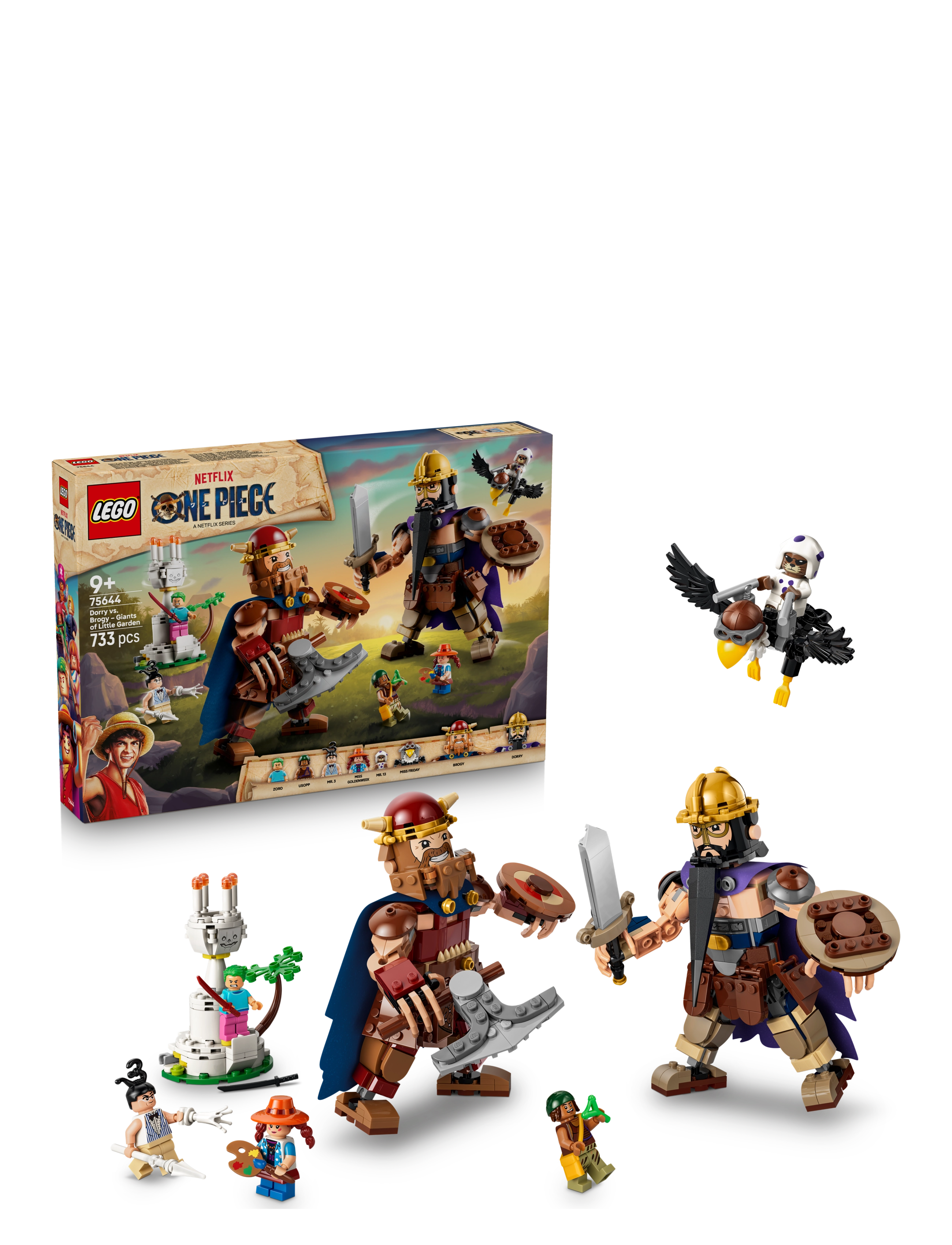 LEGO ONE PIECE Dorry vs. Brogy – Giants of Little Garden 75644 - Ehituskomplektid - MULTI / multi