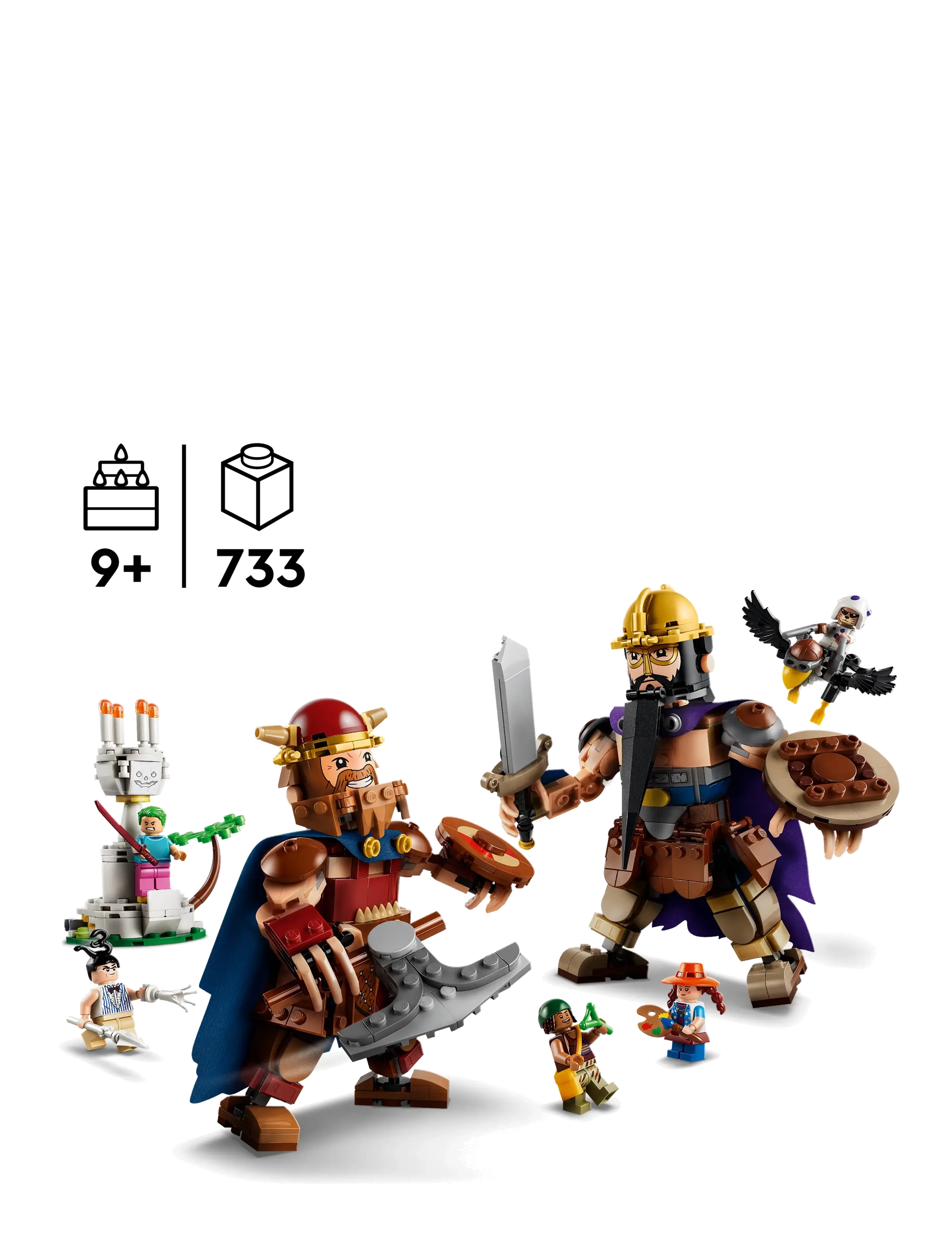 LEGO - ONE PIECE Dorry vs. Brogy – Giants of Little Garden 75644 - multi - 1