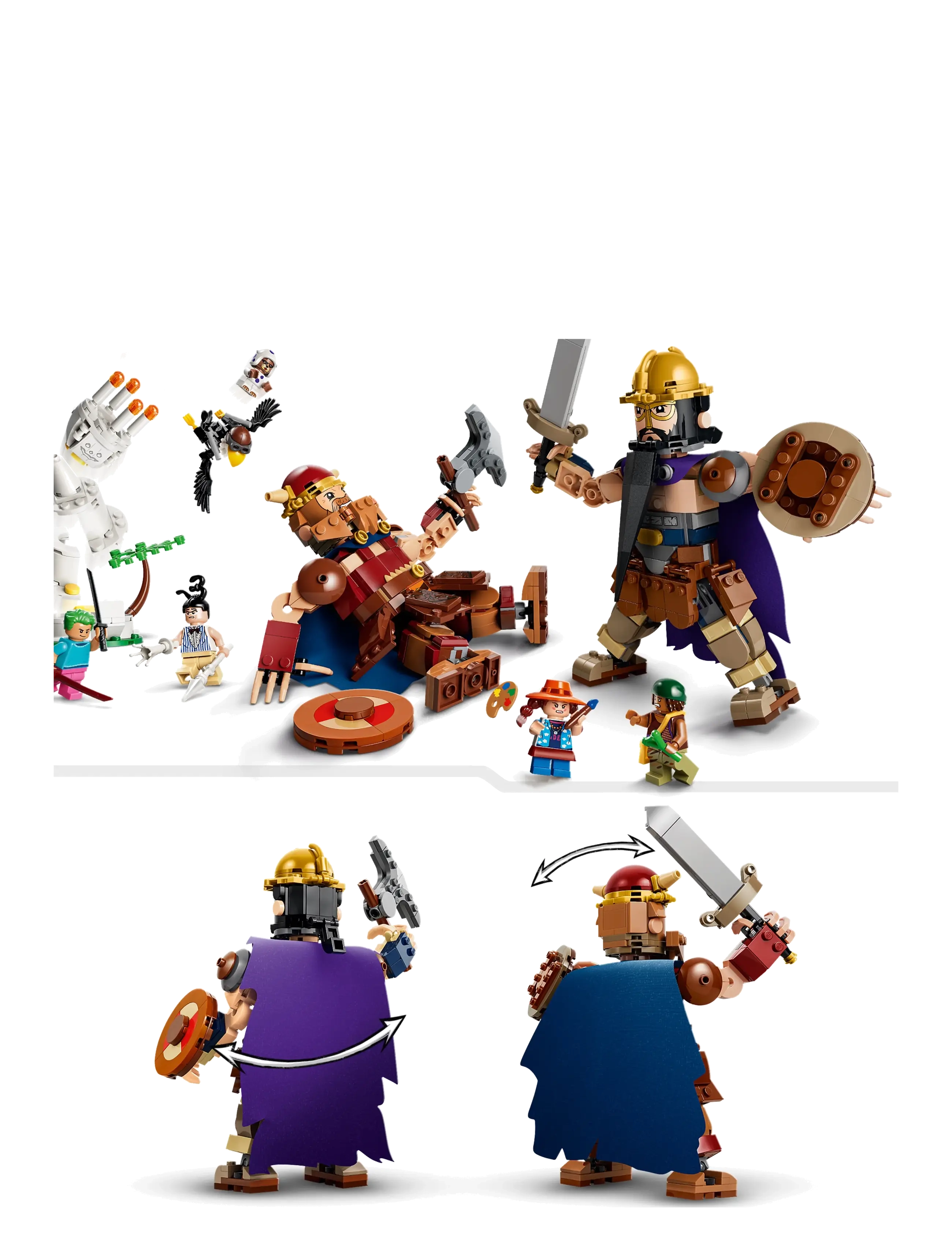 LEGO - ONE PIECE Dorry vs. Brogy – Giants of Little Garden 75644 - multi - 2