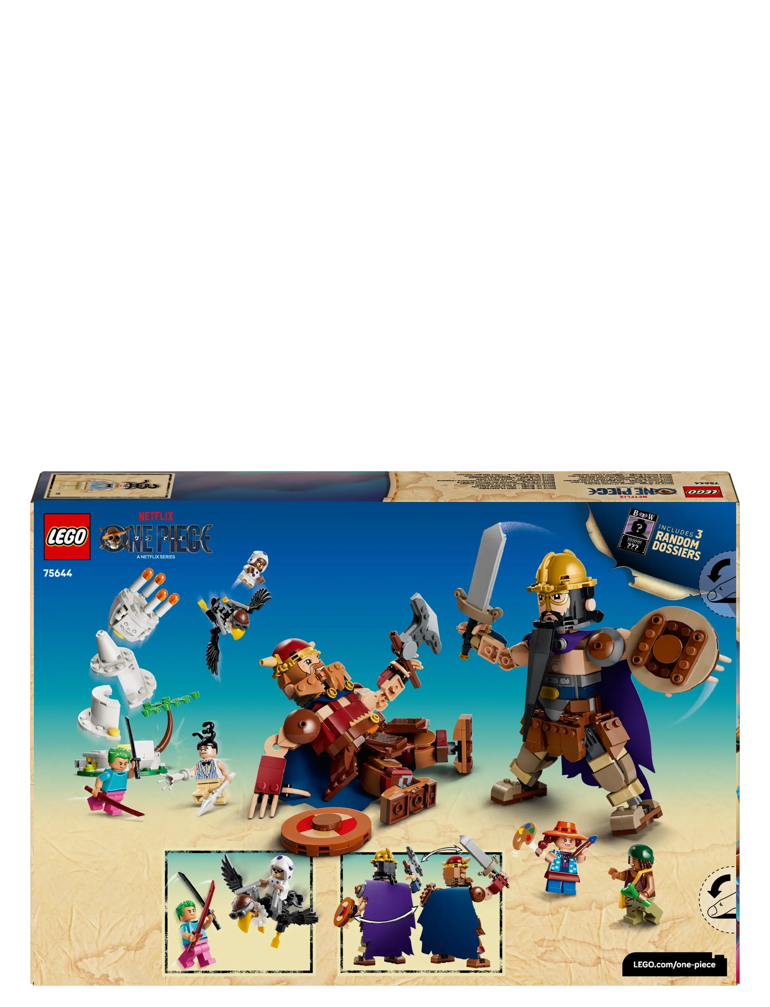 LEGO - ONE PIECE Dorry vs. Brogy – Giants of Little Garden 75644 - multi - 5