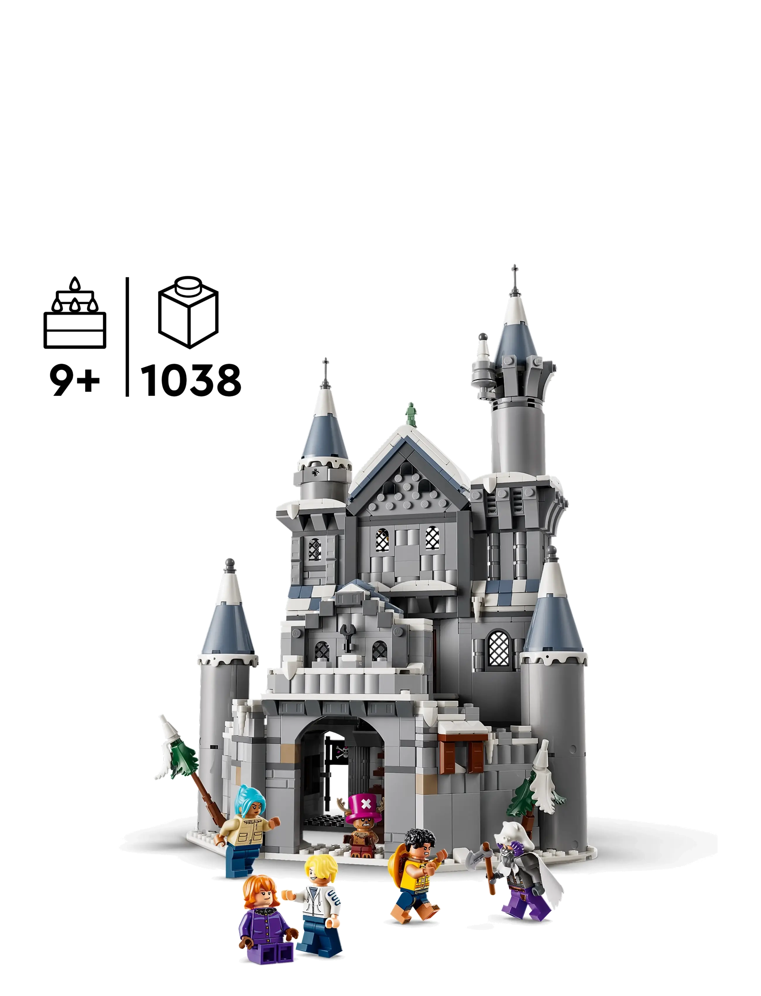 LEGO - ONE PIECE Battle at Drum Castle Pretend Play Toy 75645 - multi - 1