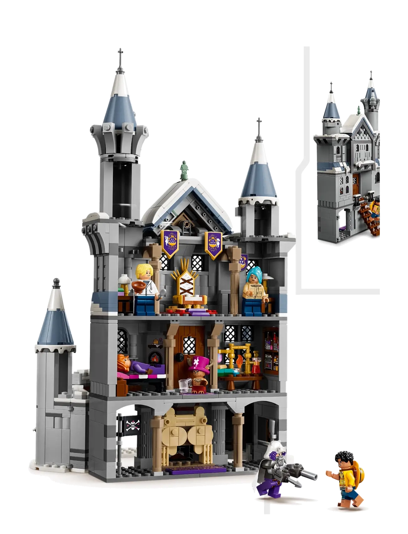 LEGO - ONE PIECE Battle at Drum Castle Pretend Play Toy 75645 - multi - 3