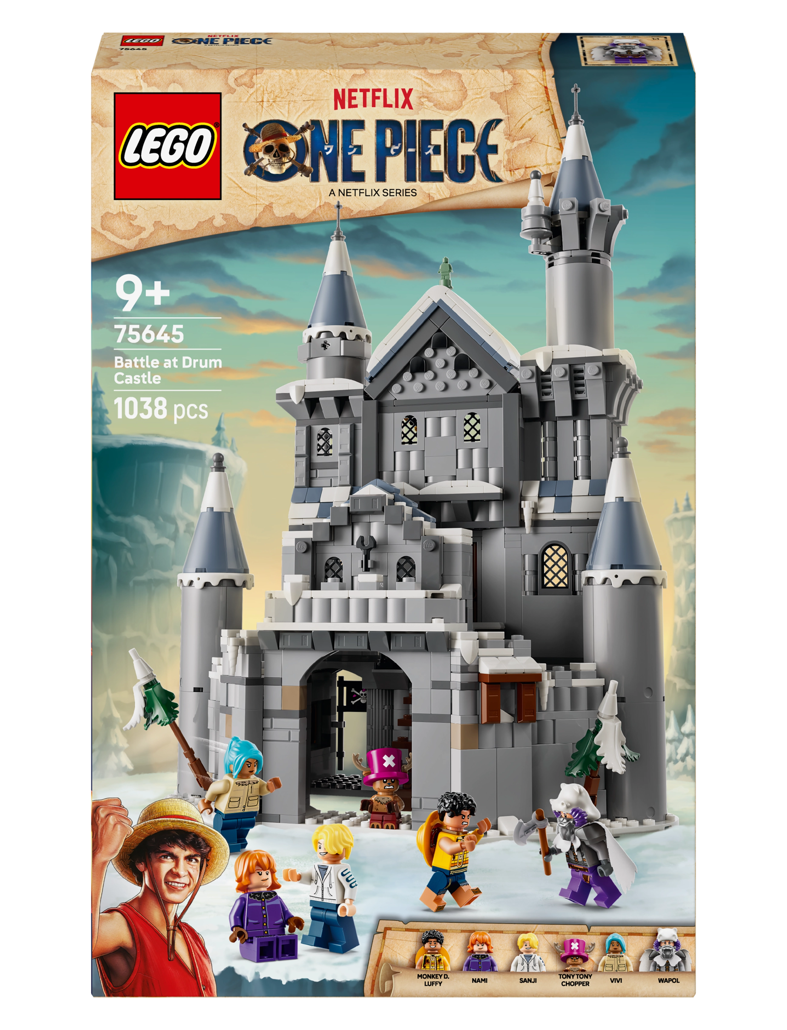 LEGO - ONE PIECE Battle at Drum Castle Pretend Play Toy 75645 - multi - 5