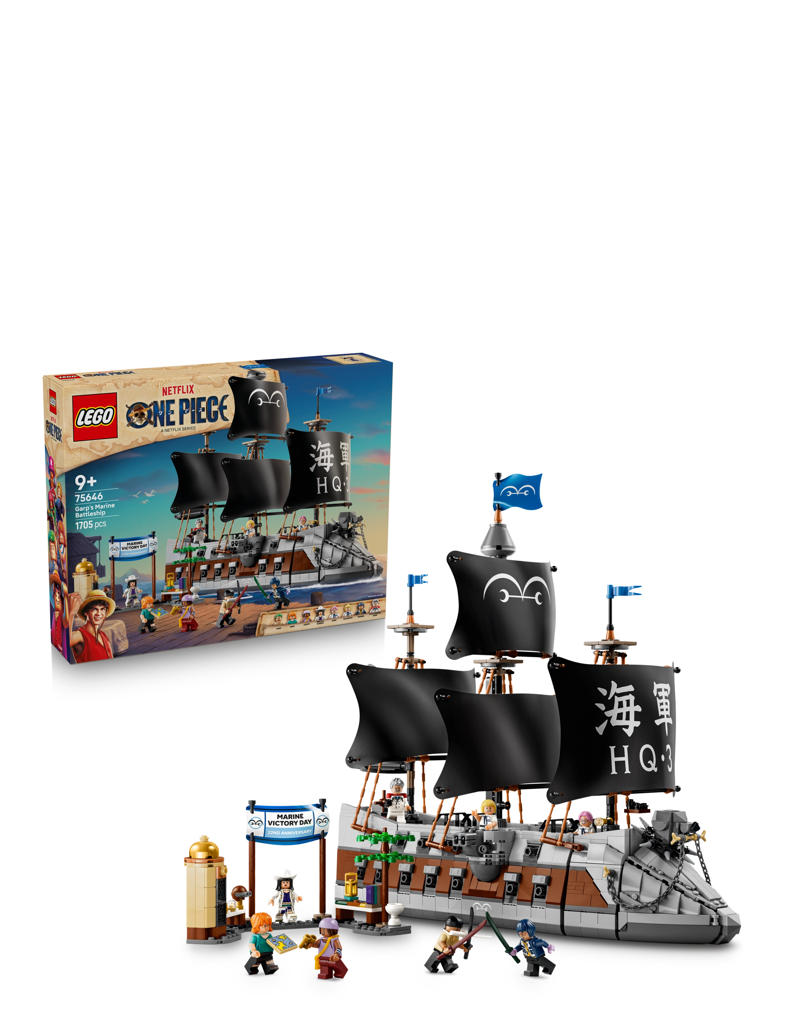 LEGO Garp's Marine Battleship - Spielzeug 9+ Jahre - MULTI / multi