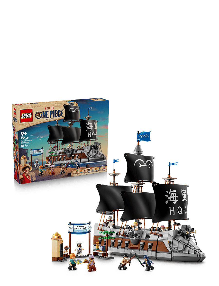 LEGO - Garp's Marine Battleship - lego one piece - multi - 0