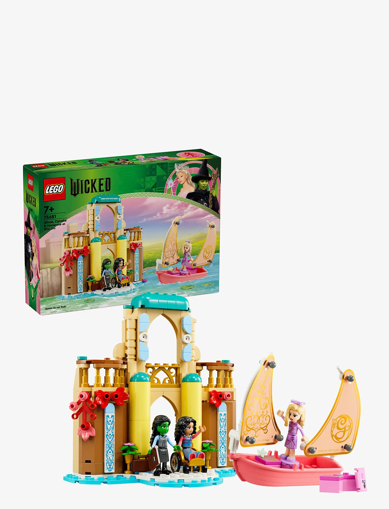LEGO - Wicked Glinda, Elphaba & Nessarose at Shiz University Building Set 75681 - lego wicked - multi - 0