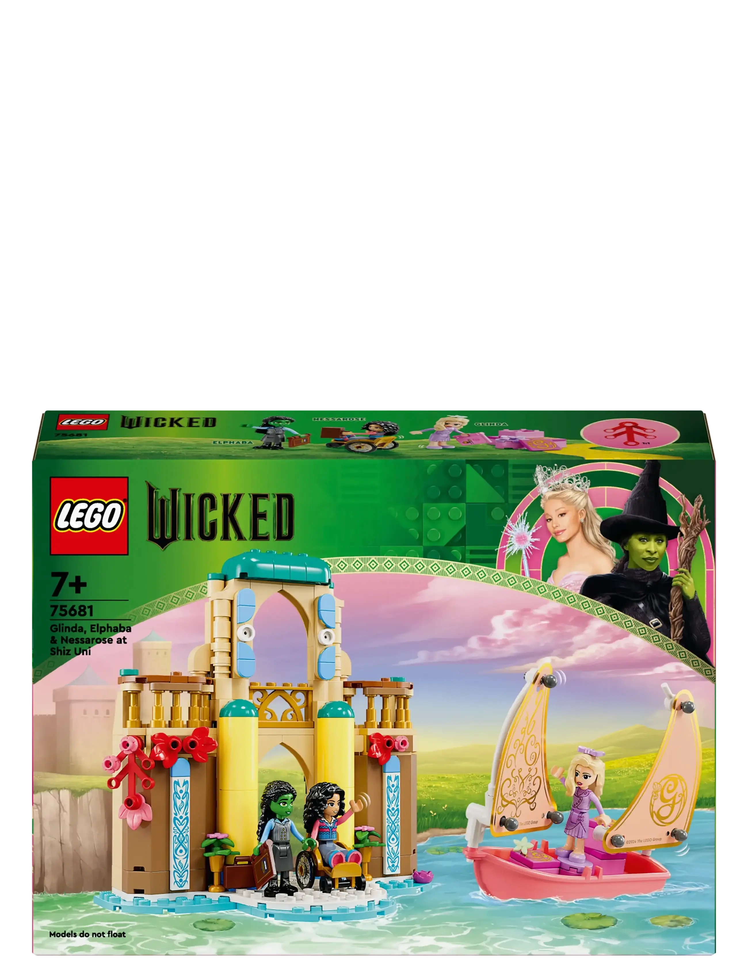 LEGO - Glinda, Elphaba och Nessarose på Shiz University 75681 - lego wicked - multi - 5