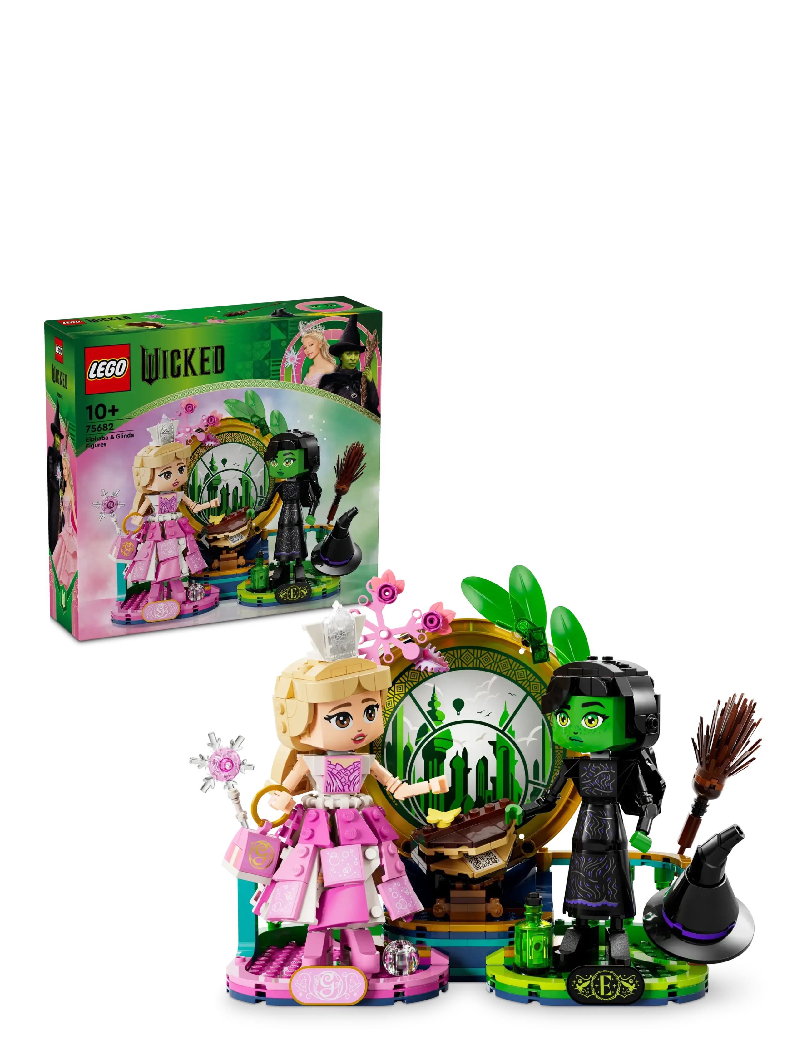 LEGO Figurer Af Elphaba Og Glinda 75682, One Size, Multi/patterned, Legetøj > Lego Legetøj, Børn