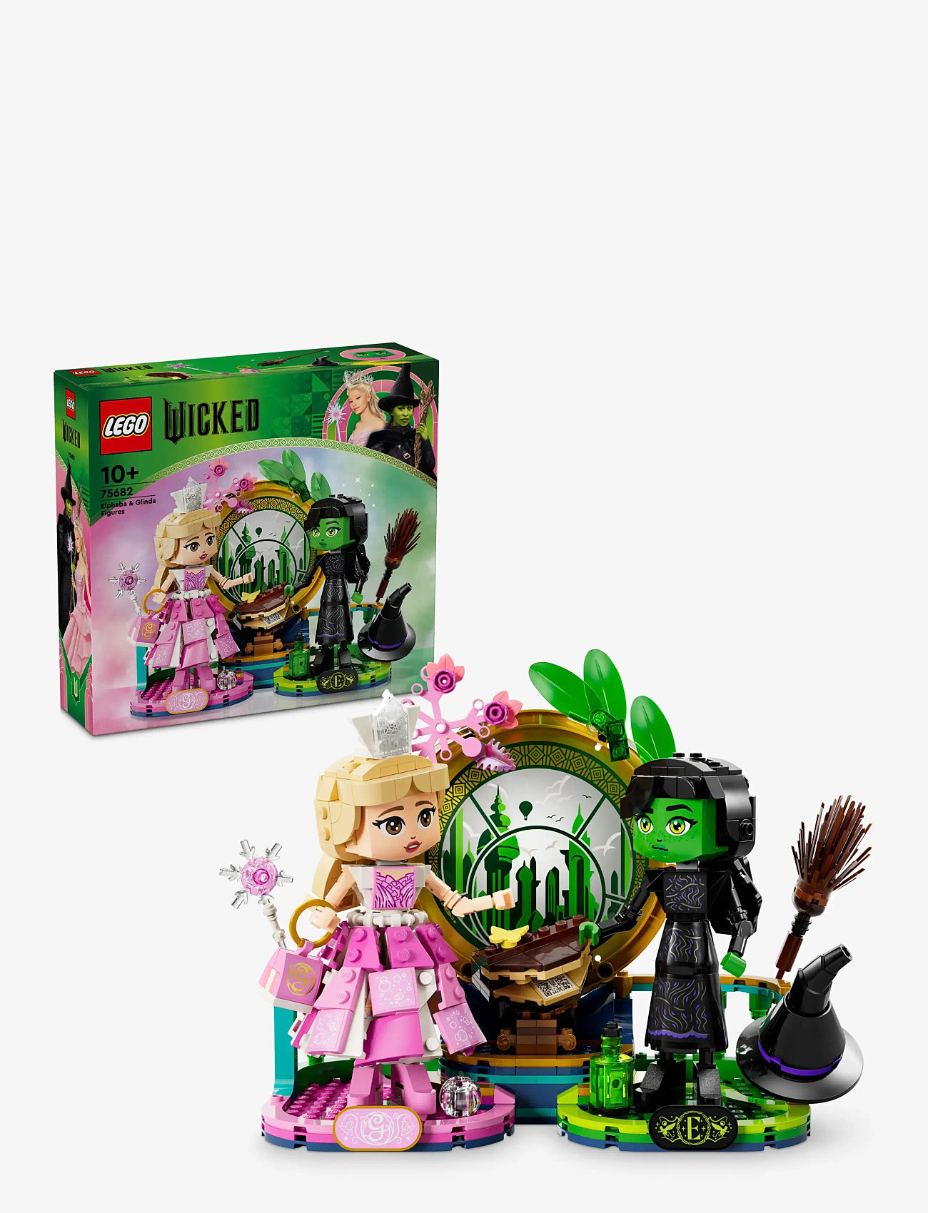 LEGO - Wicked Elphaba & Glinda Figures Fantasy Toy Construction Playset 75682 - lego wicked - multi - 0