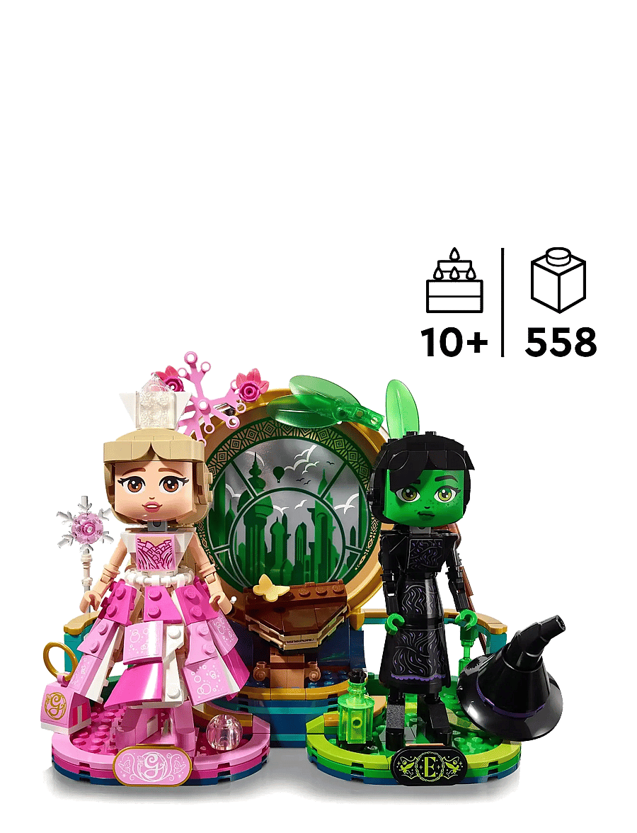 LEGO - Wicked Elphaba & Glinda Figures Fantasy Toy Construction Playset 75682 - sünnipäevakingitused - multi - 1