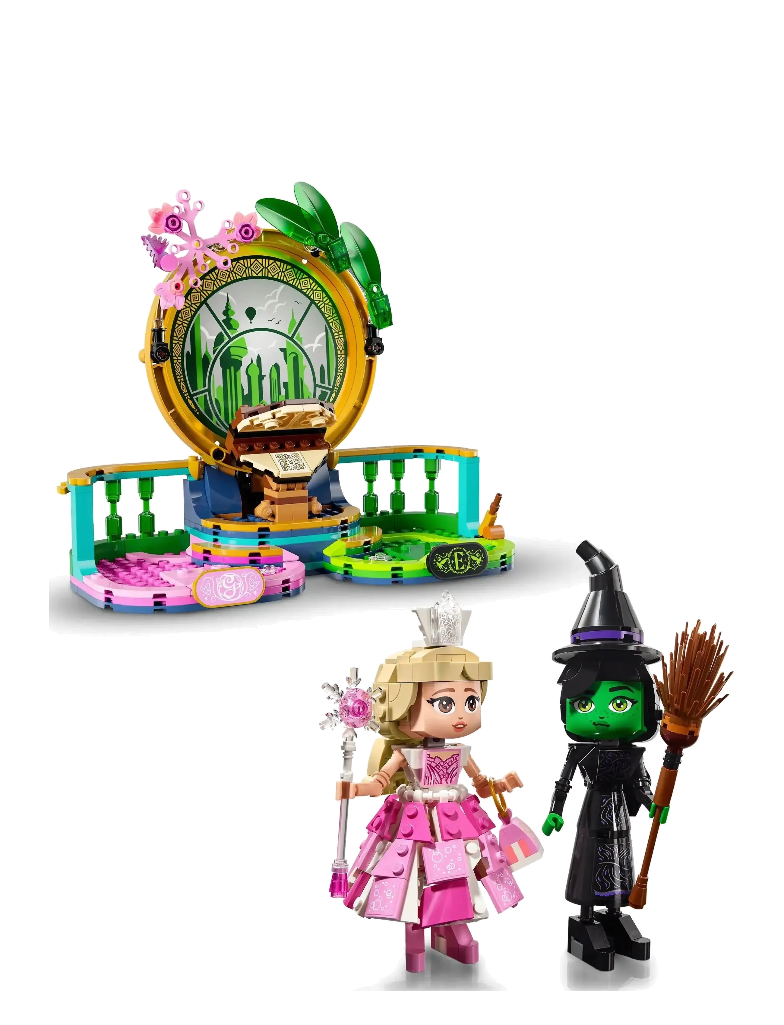 LEGO - Wicked Elphaba & Glinda Figures Fantasy Toy Construction Playset 75682 - prezenty urodzinowe - multi - 3