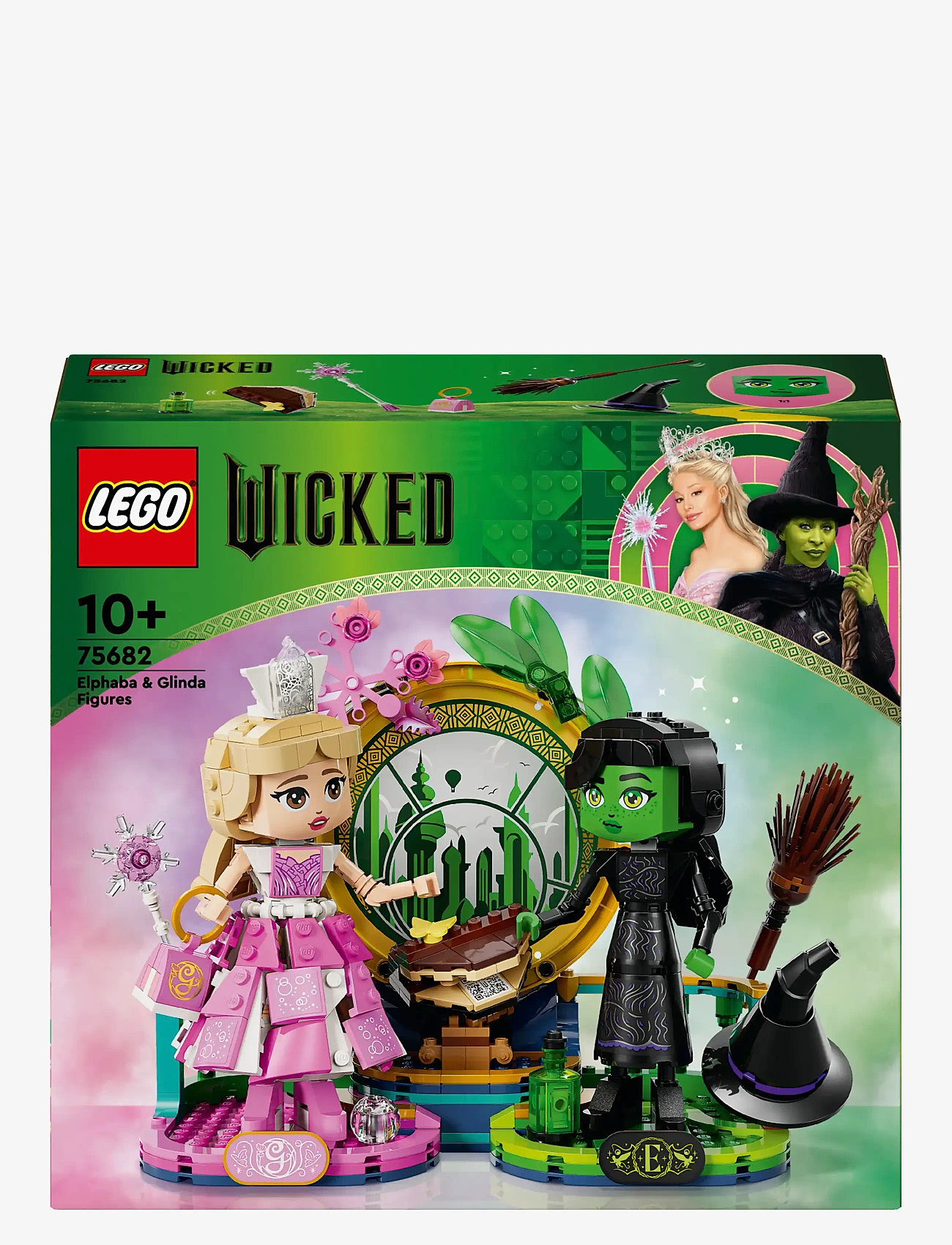LEGO - Wicked Elphaba & Glinda Figures Fantasy Toy Construction Playset 75682 - lego wicked - multi - 4