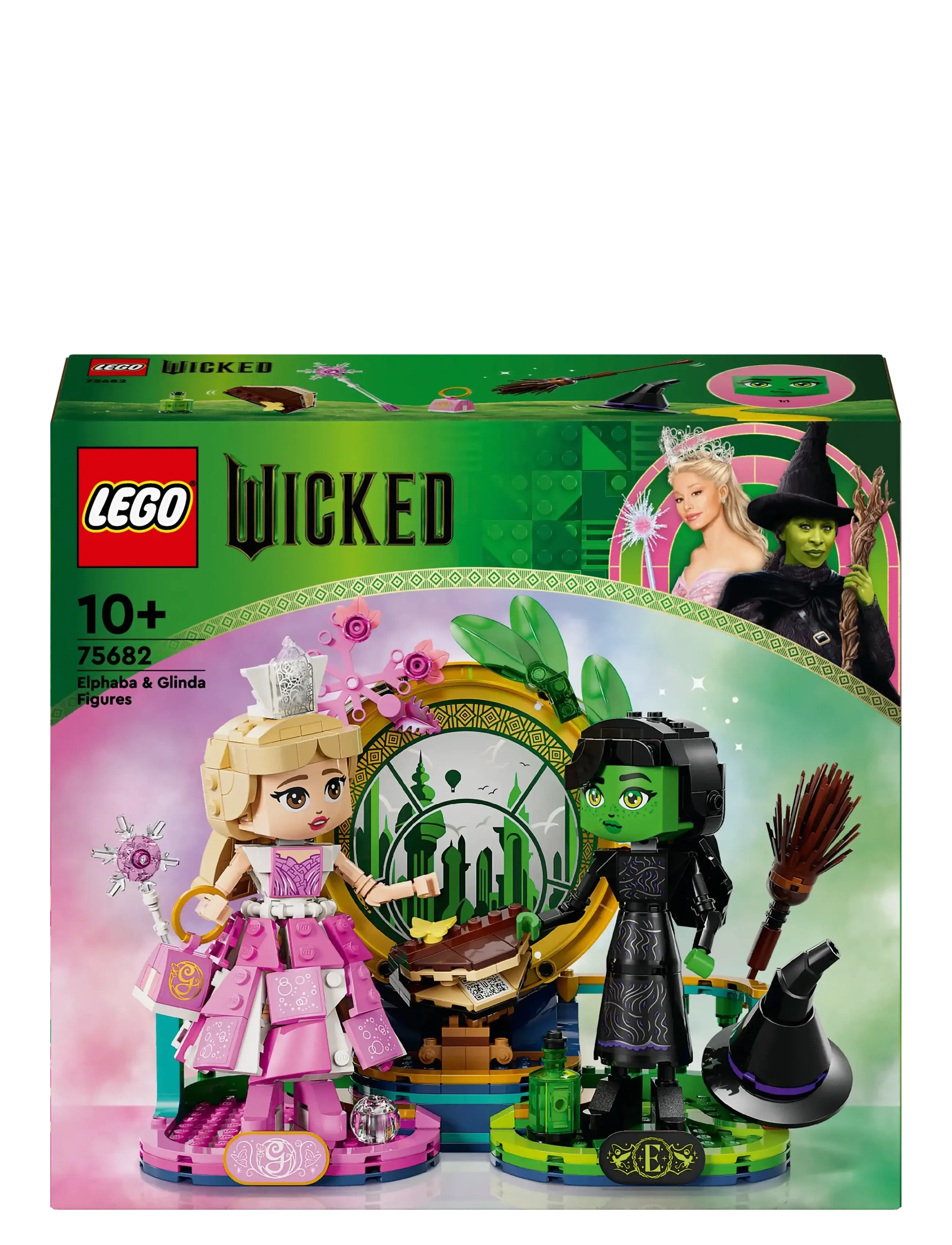 LEGO - Wicked Elphaba & Glinda Figures Fantasy Toy Construction Playset 75682 - prezenty urodzinowe - multi - 4