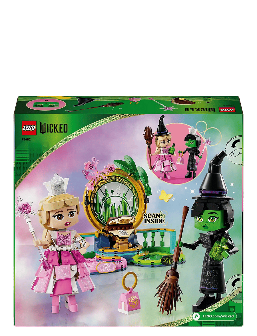 LEGO - Wicked Elphaba & Glinda Figures Fantasy Toy Construction Playset 75682 - sünnipäevakingitused - multi - 5