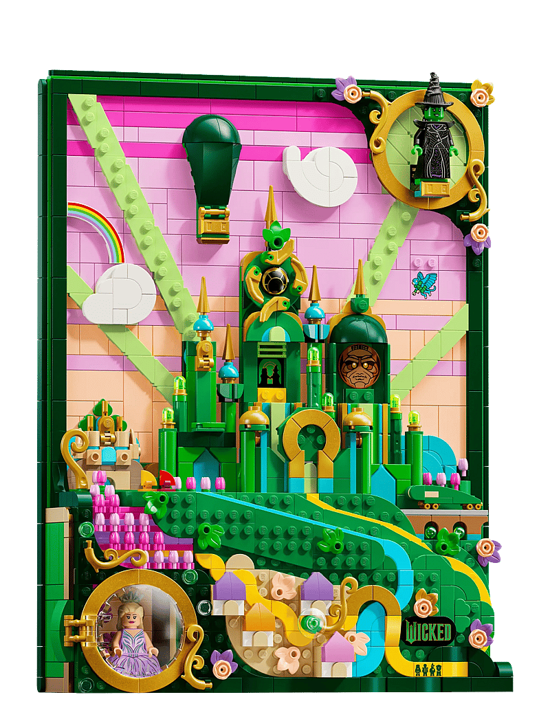 LEGO - Wicked Emerald City Wall Art Fantasy Decor Gift for Adults 75685 - sünnipäevakingitused - multi - 2