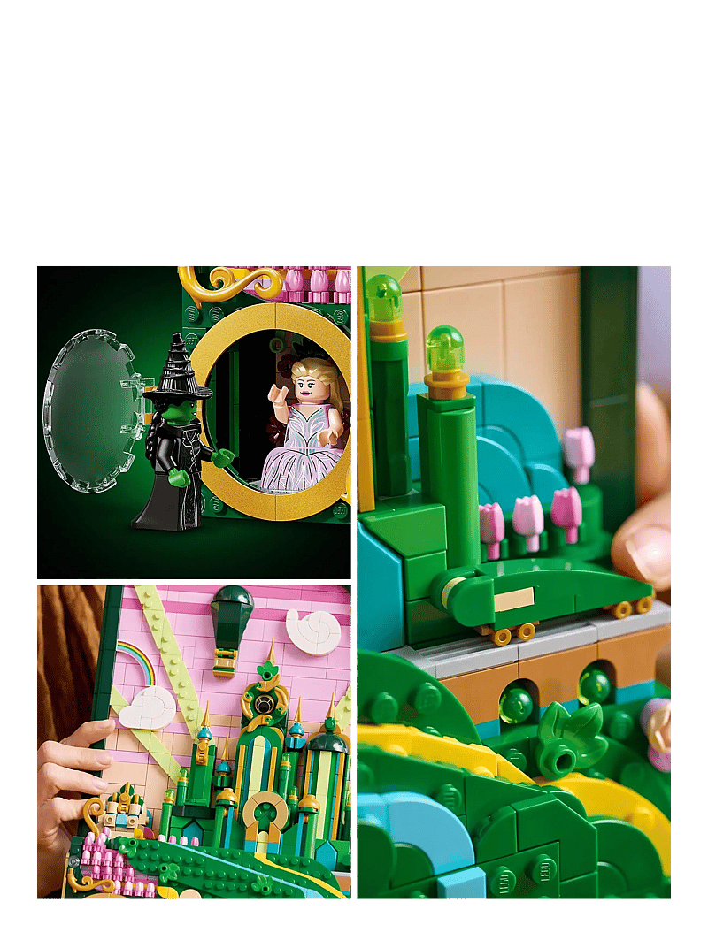 LEGO - Wicked Emerald City Wall Art Fantasy Decor Gift for Adults 75685 - sünnipäevakingitused - multi - 4