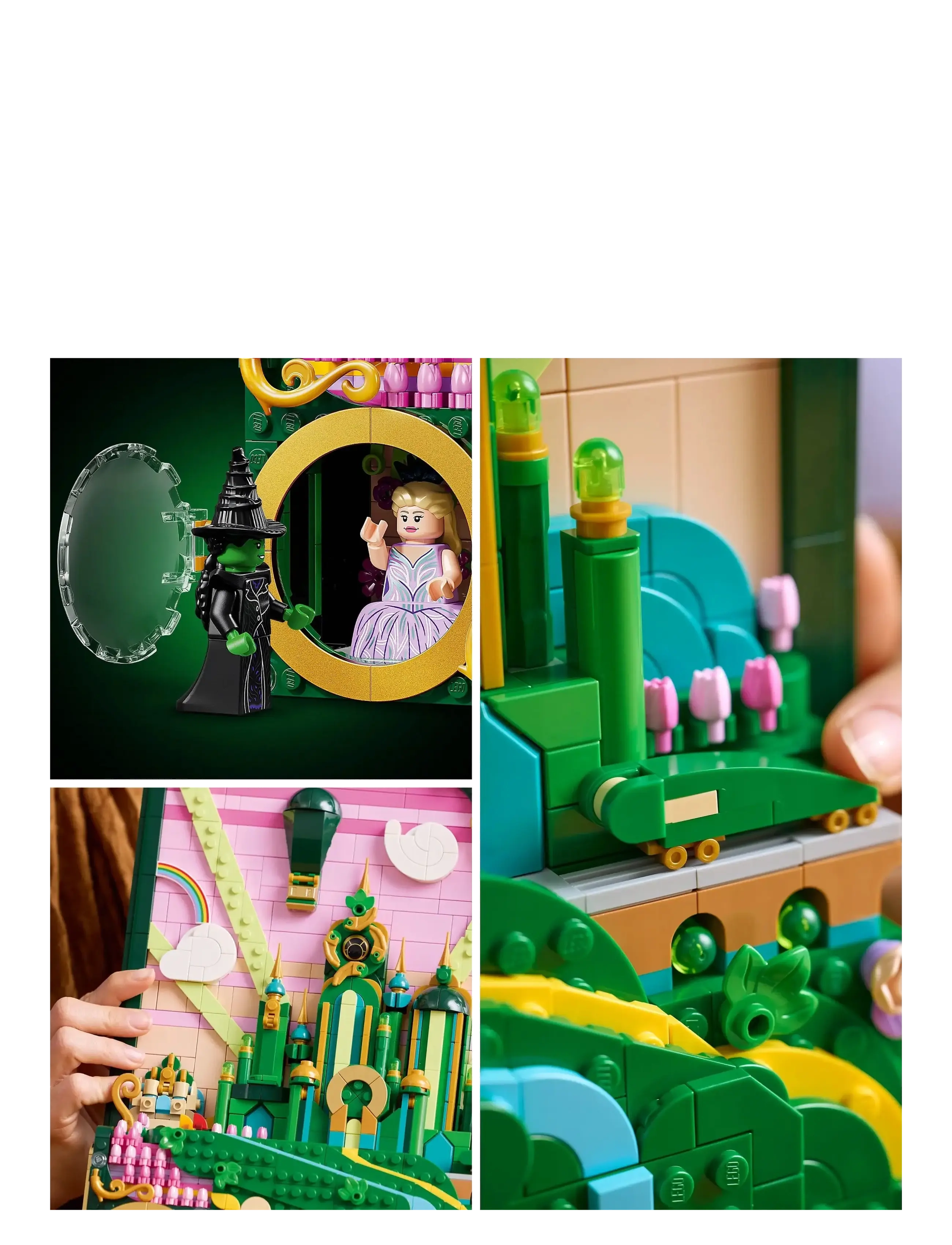 LEGO - Wicked Emerald City Wall Art Fantasy Decor Gift for Adults 75685 - geburtstagsgeschenke - multi - 4