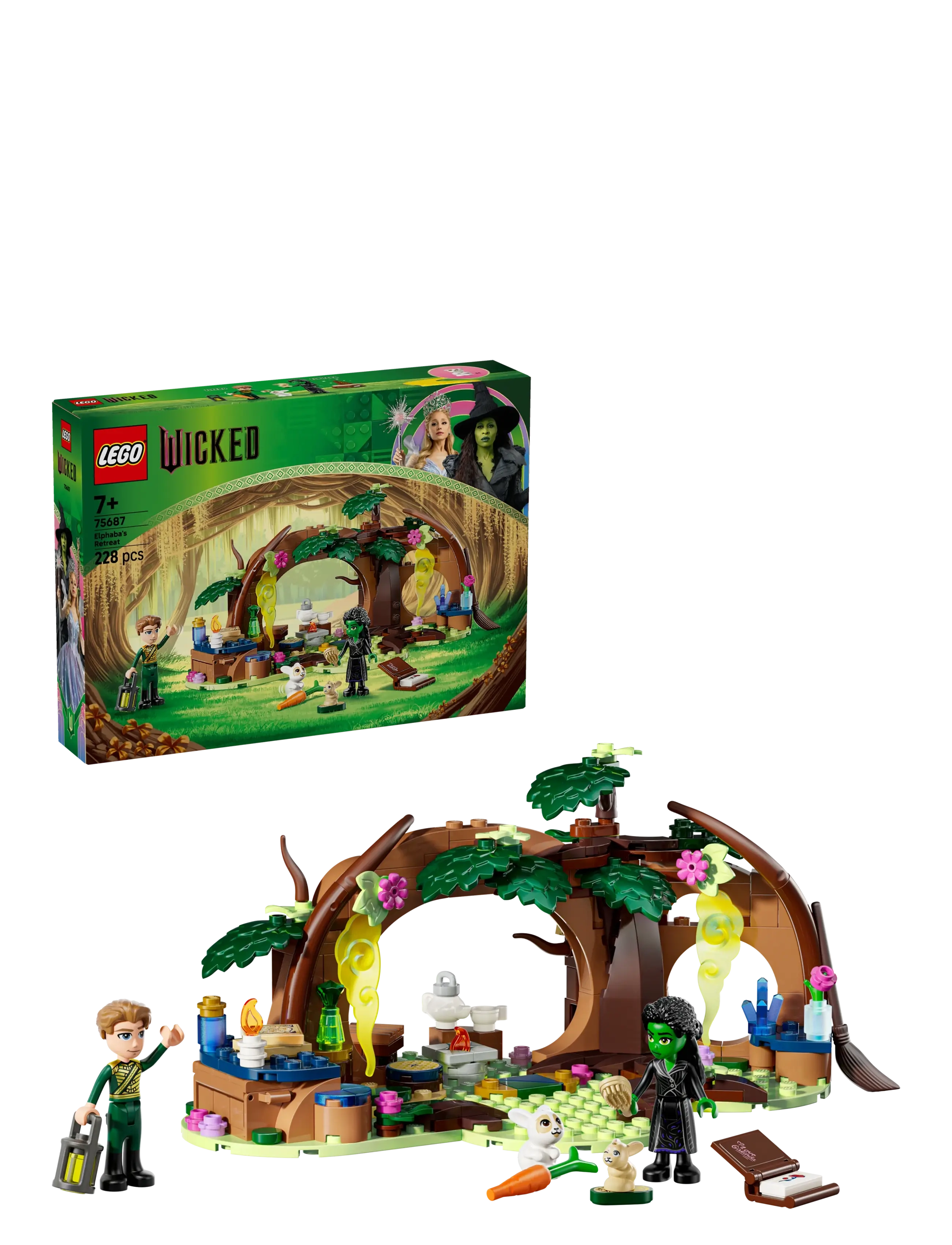 LEGO Wicked Elphaba’s Retreat Creative Forest Building 75687 Patterned - One Size - Kinder