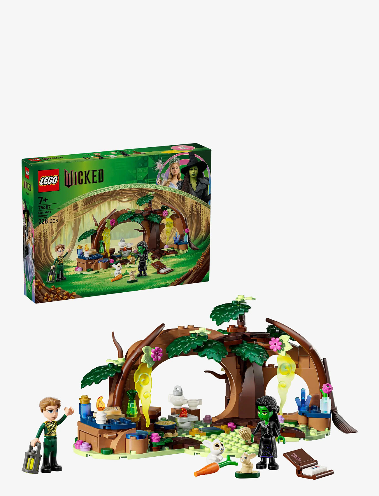 LEGO - Wicked Elphaba’s Retreat Creative Forest Building 75687 - lego wicked - multi - 0