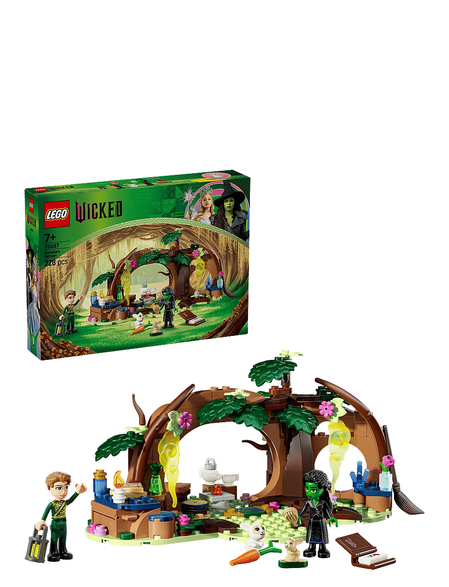 LEGO - Wicked Elphaba’s Retreat Creative Forest Building Toy for Kids 75687 - madalaimad hinnad - multi - 0