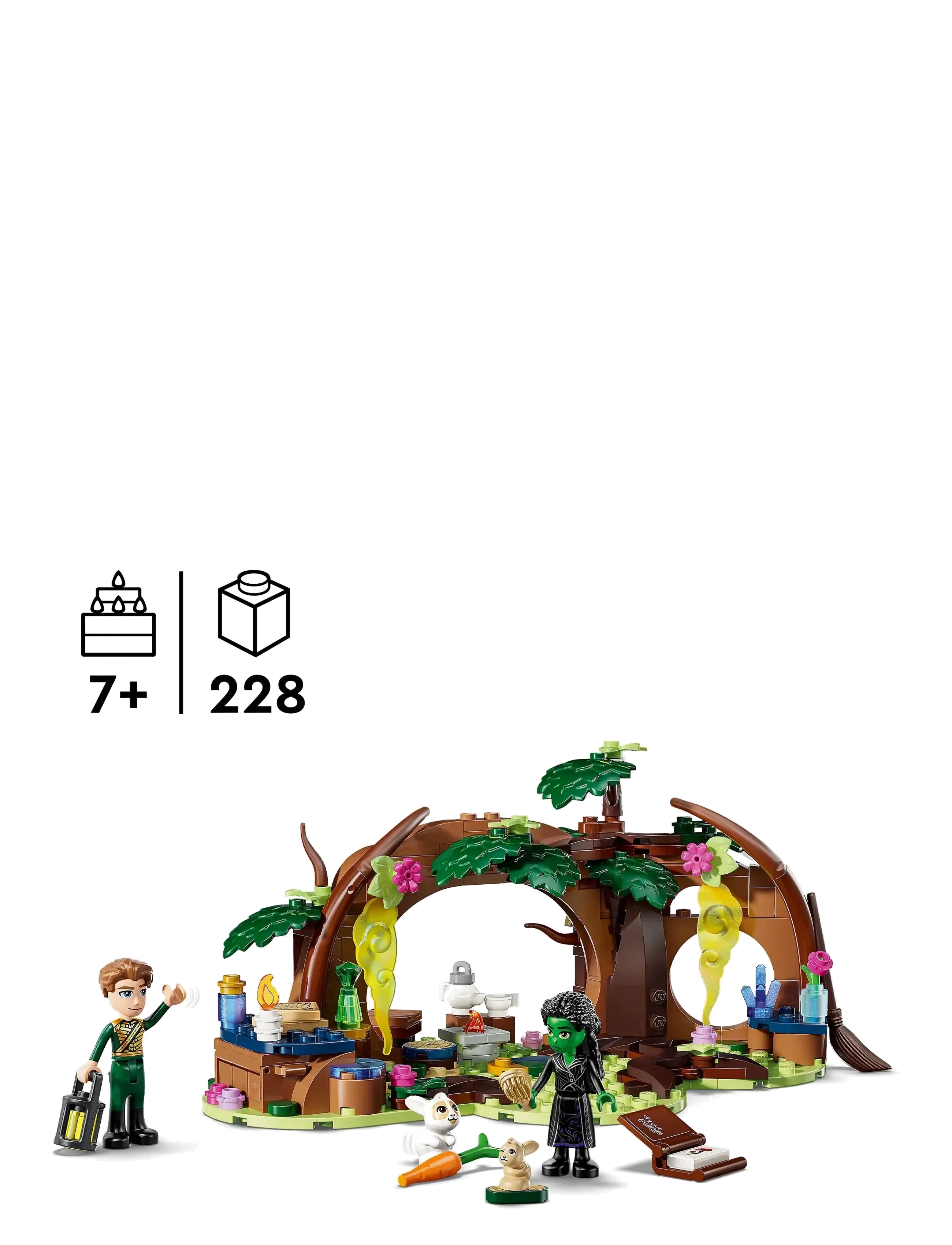 LEGO - Wicked Elphaba’s Retreat Creative Forest Building Toy for Kids 75687 - madalaimad hinnad - multi - 1