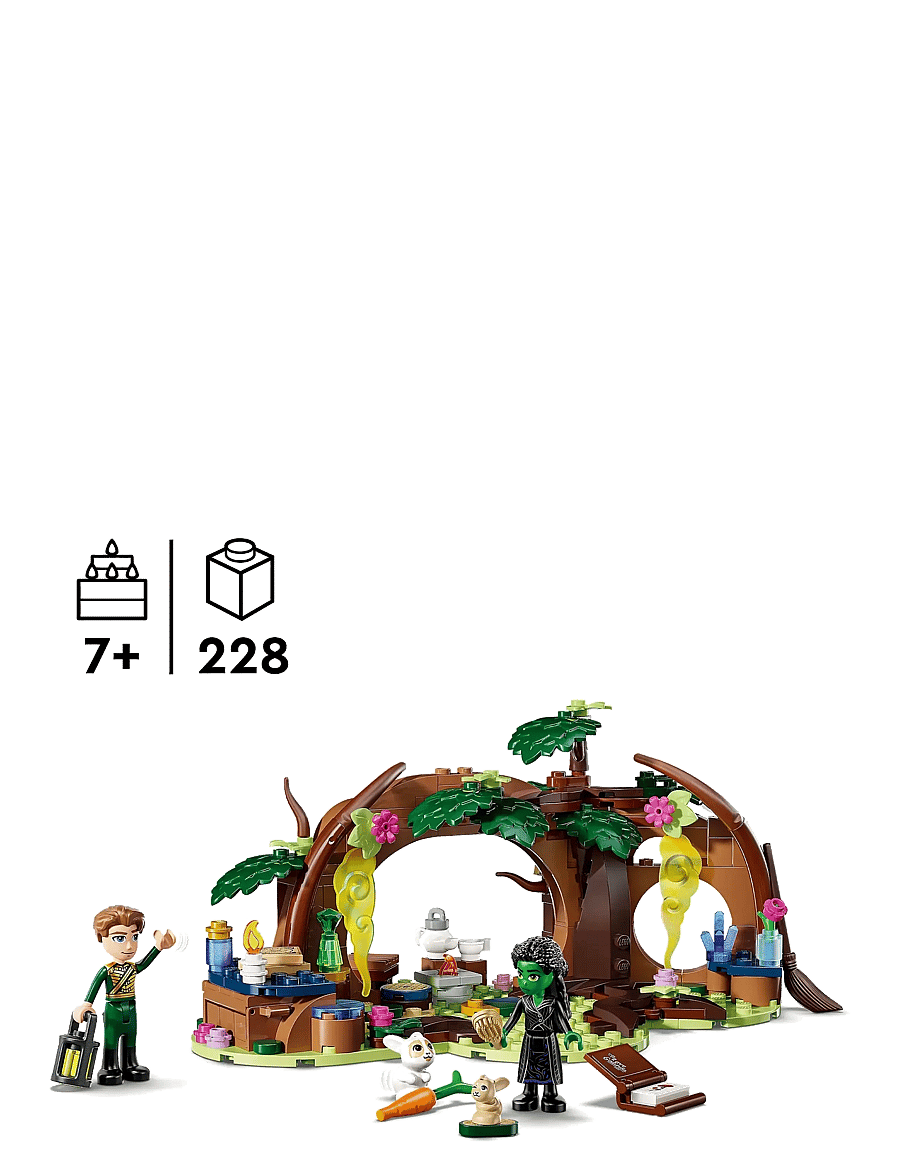 LEGO - Wicked Elphaba’s Retreat Creative Forest Building Toy for Kids 75687 - madalaimad hinnad - multi - 1