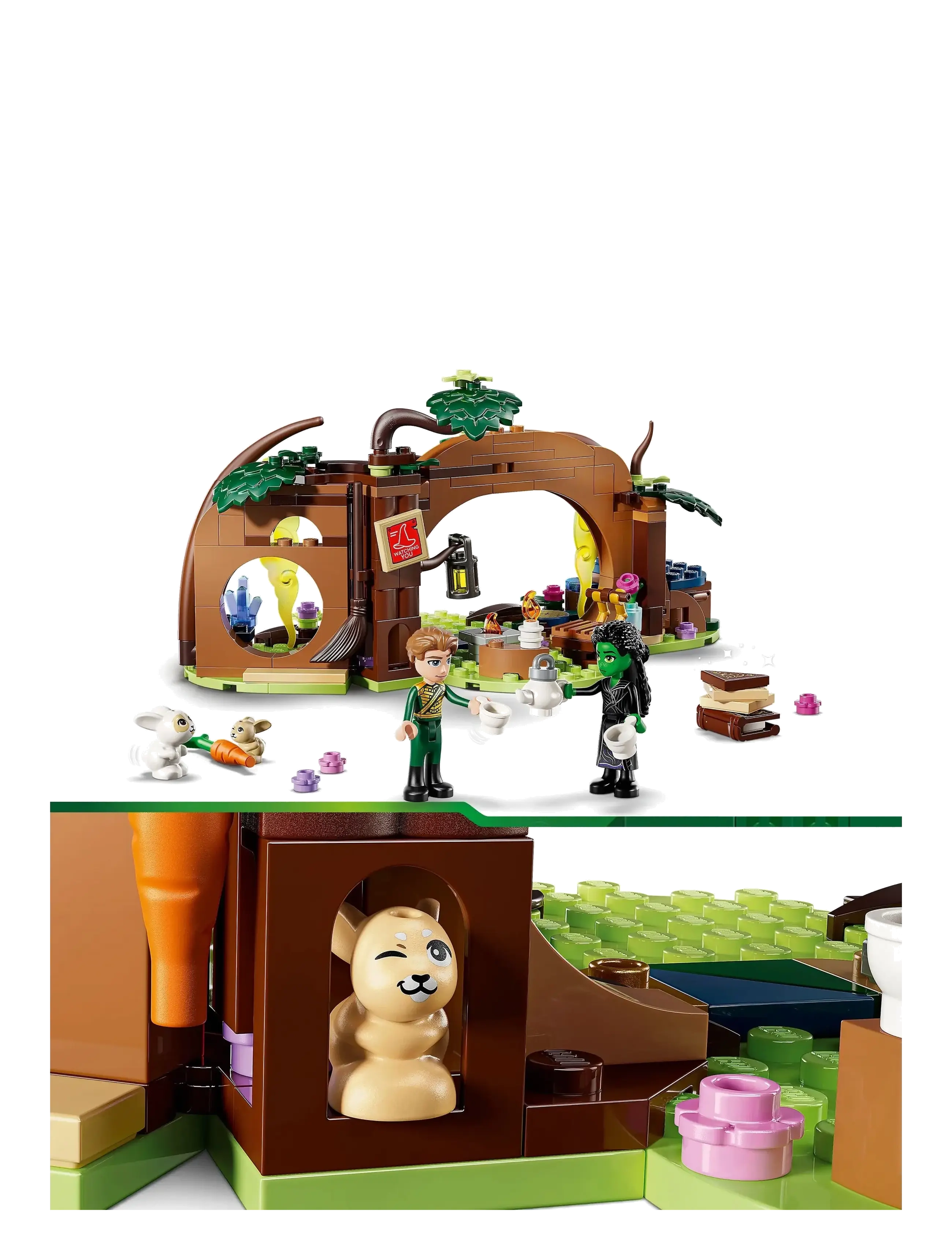 LEGO - Wicked Elphaba’s Retreat Creative Forest Building Toy for Kids 75687 - madalaimad hinnad - multi - 3