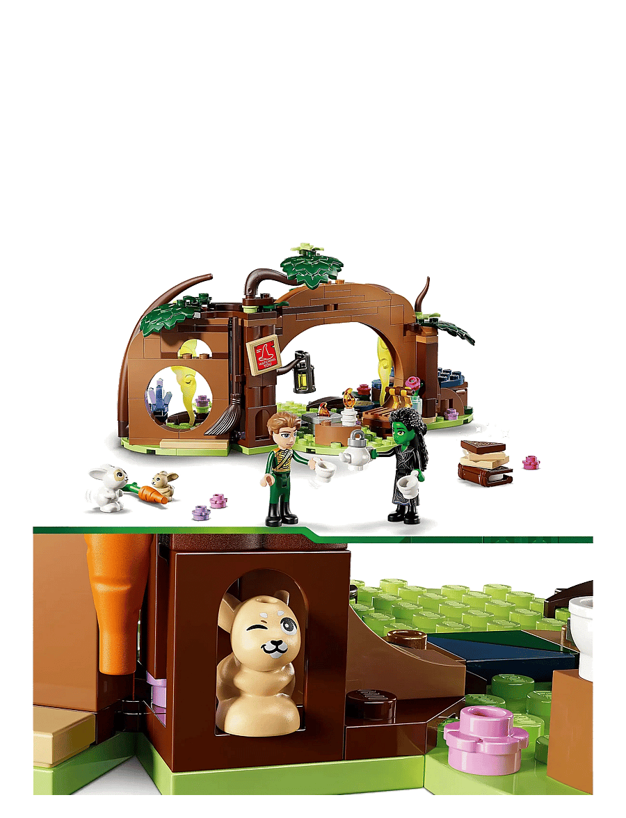 LEGO - Wicked Elphaba’s Retreat Creative Forest Building Toy for Kids 75687 - madalaimad hinnad - multi - 3