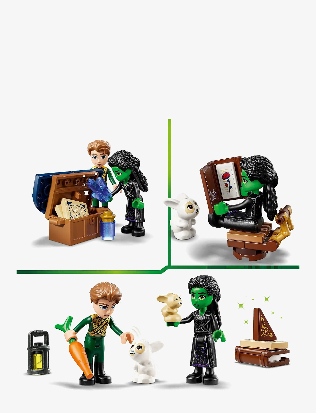 LEGO - Wicked Elphaba’s Retreat Creative Forest Building 75687 - lego wicked - multi - 4