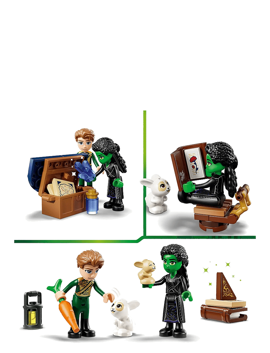 LEGO - Wicked Elphaba’s Retreat Creative Forest Building Toy for Kids 75687 - madalaimad hinnad - multi - 4
