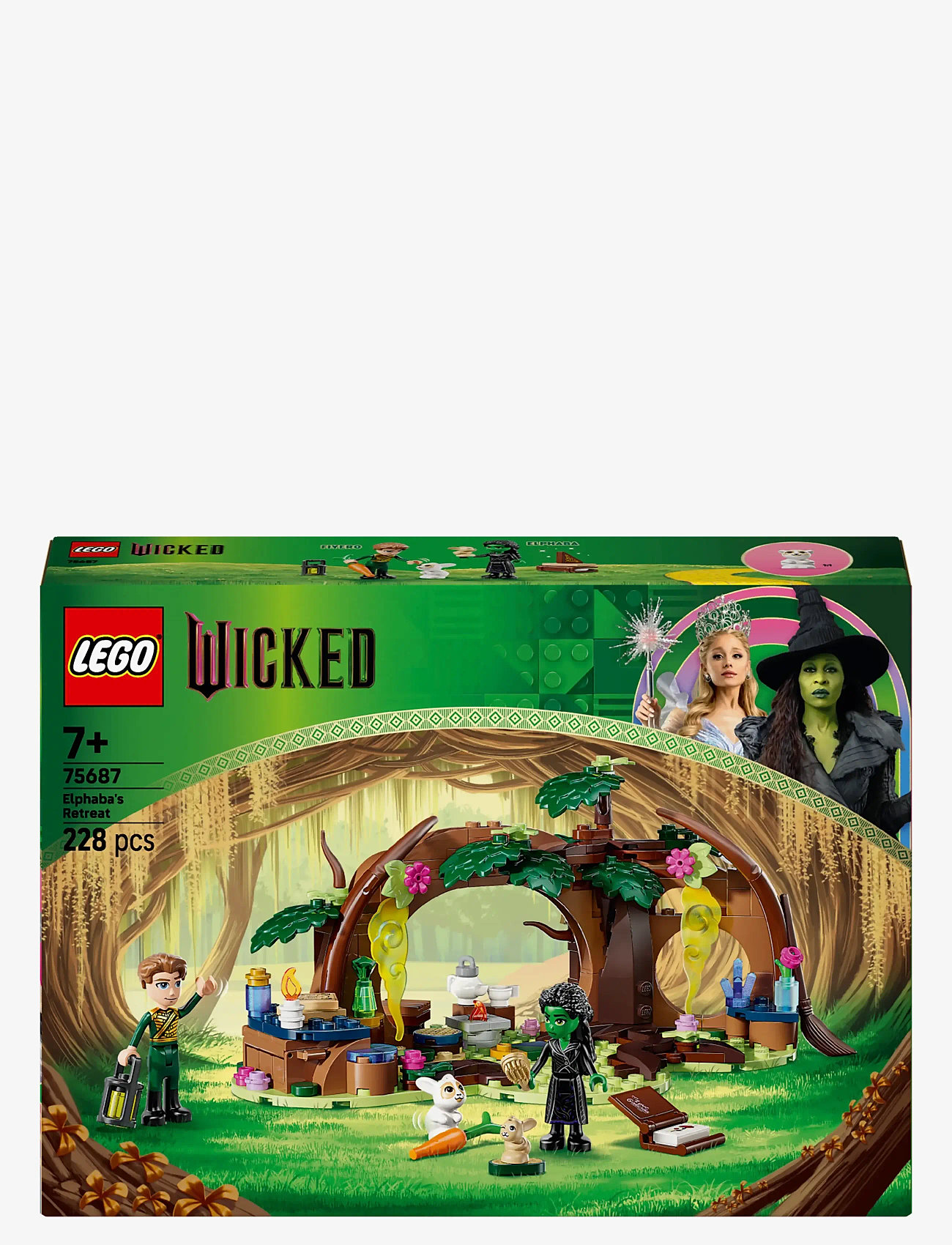 LEGO - Wicked Elphaba’s Retreat Creative Forest Building 75687 - lego wicked - multi - 5