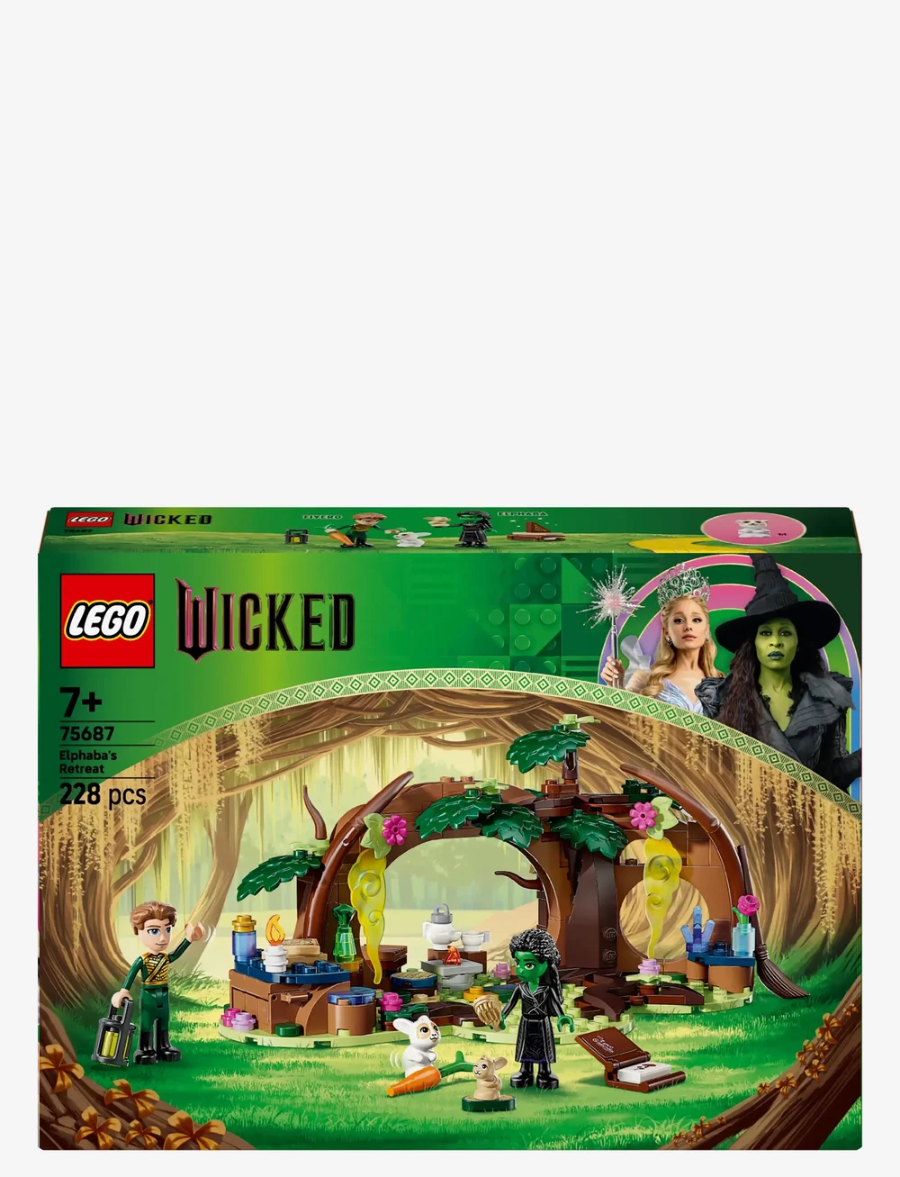LEGO - Wicked Elphaba’s Retreat Creative Forest Building Toy for Kids 75687 - lego wicked - multi - 5