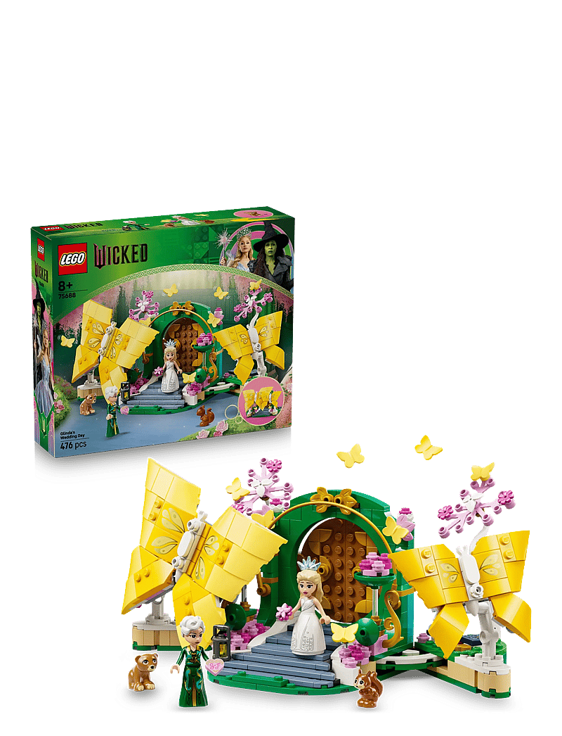 LEGO Wicked Glinda's Wedding Day Butterfly Toy For Kids' Role